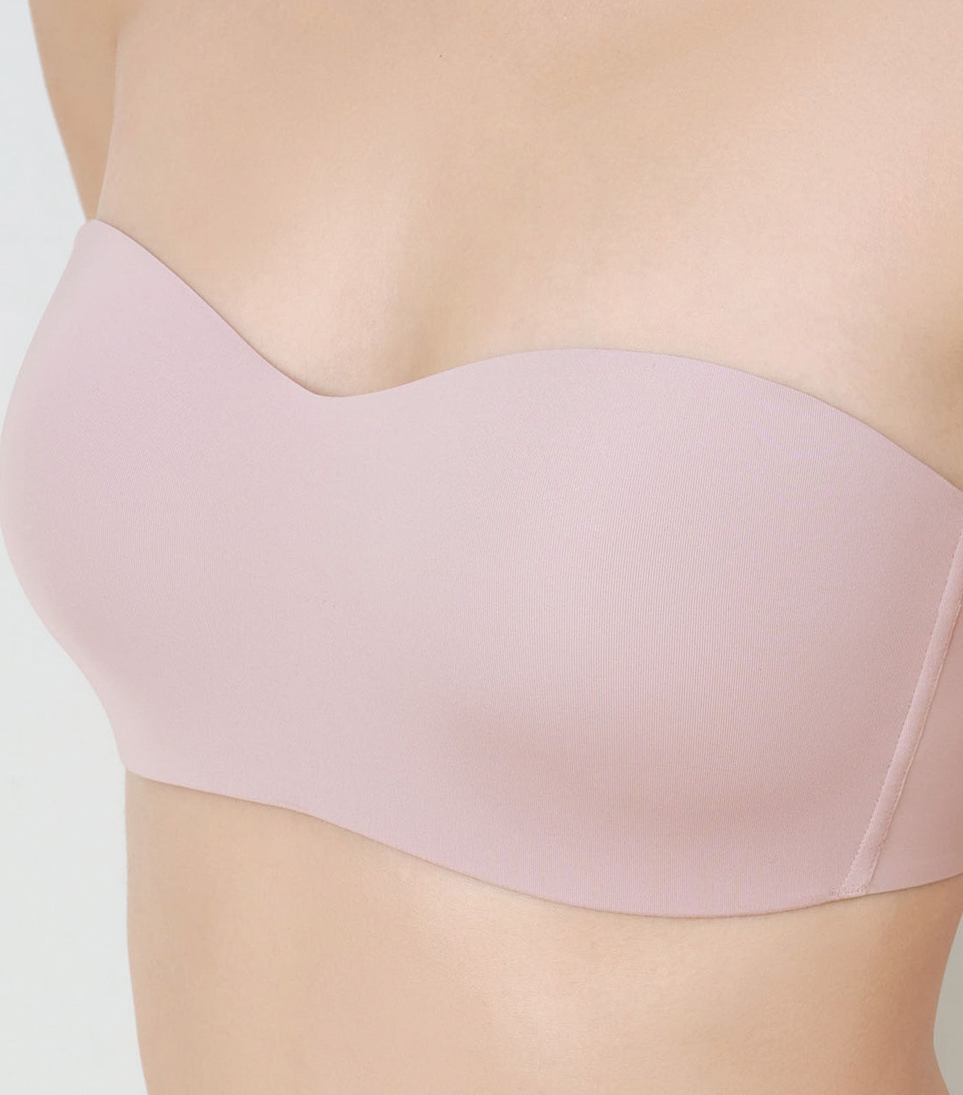 Triumph Tri-Zone Non-Wired Detachable Bra Ash Pink