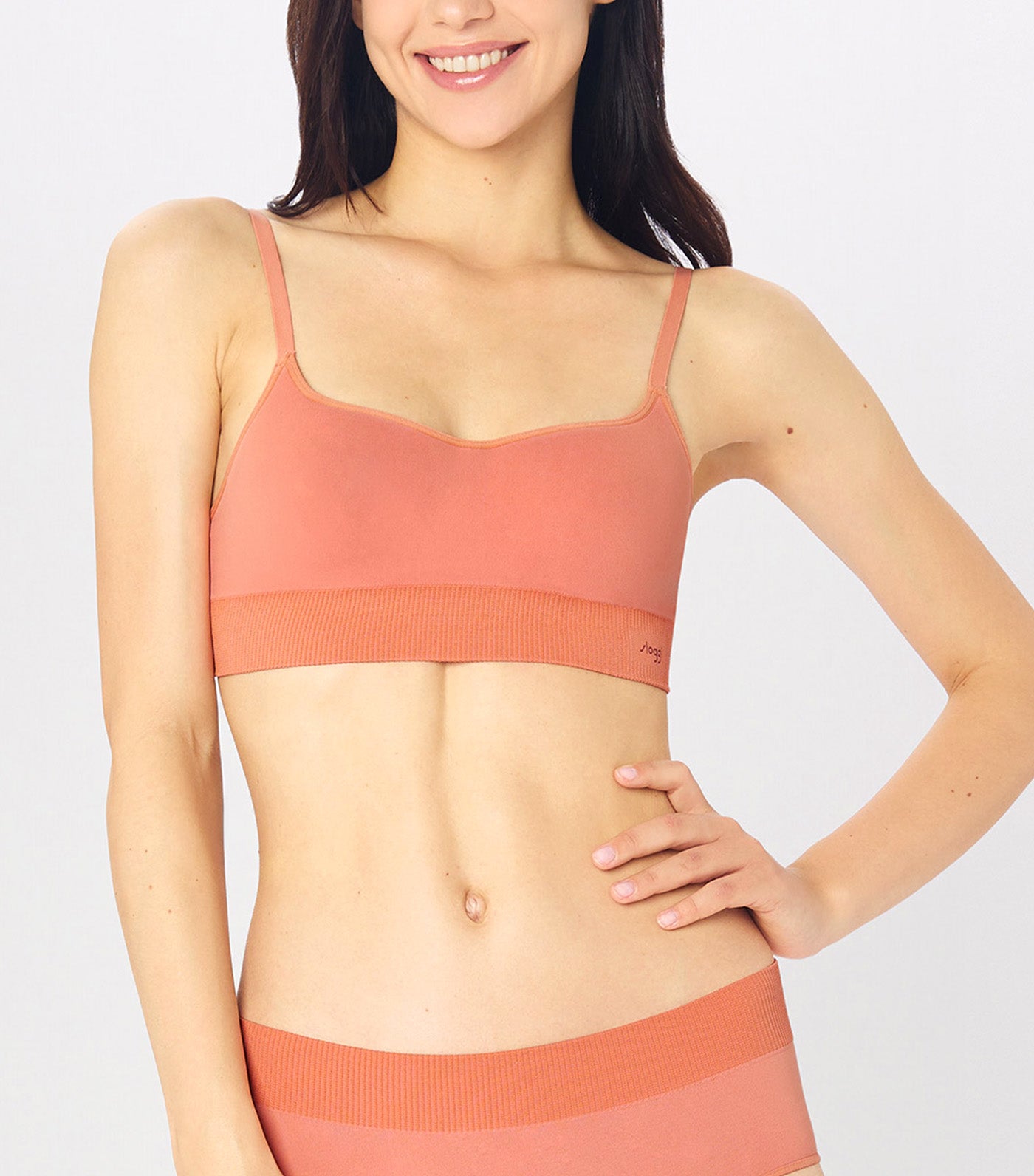sloggi Ever Infused Vitamin Non-Wired Padded Bra Passion Orange