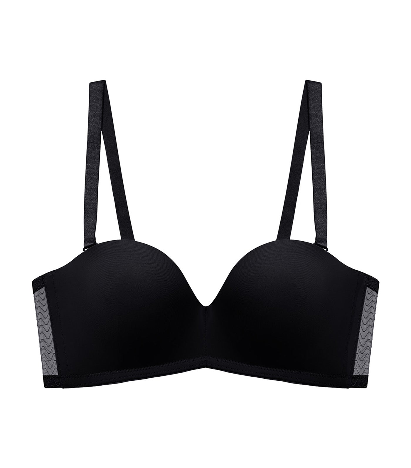 Simply Everyday Chic Non-Wired Detachable PushUp Bra
