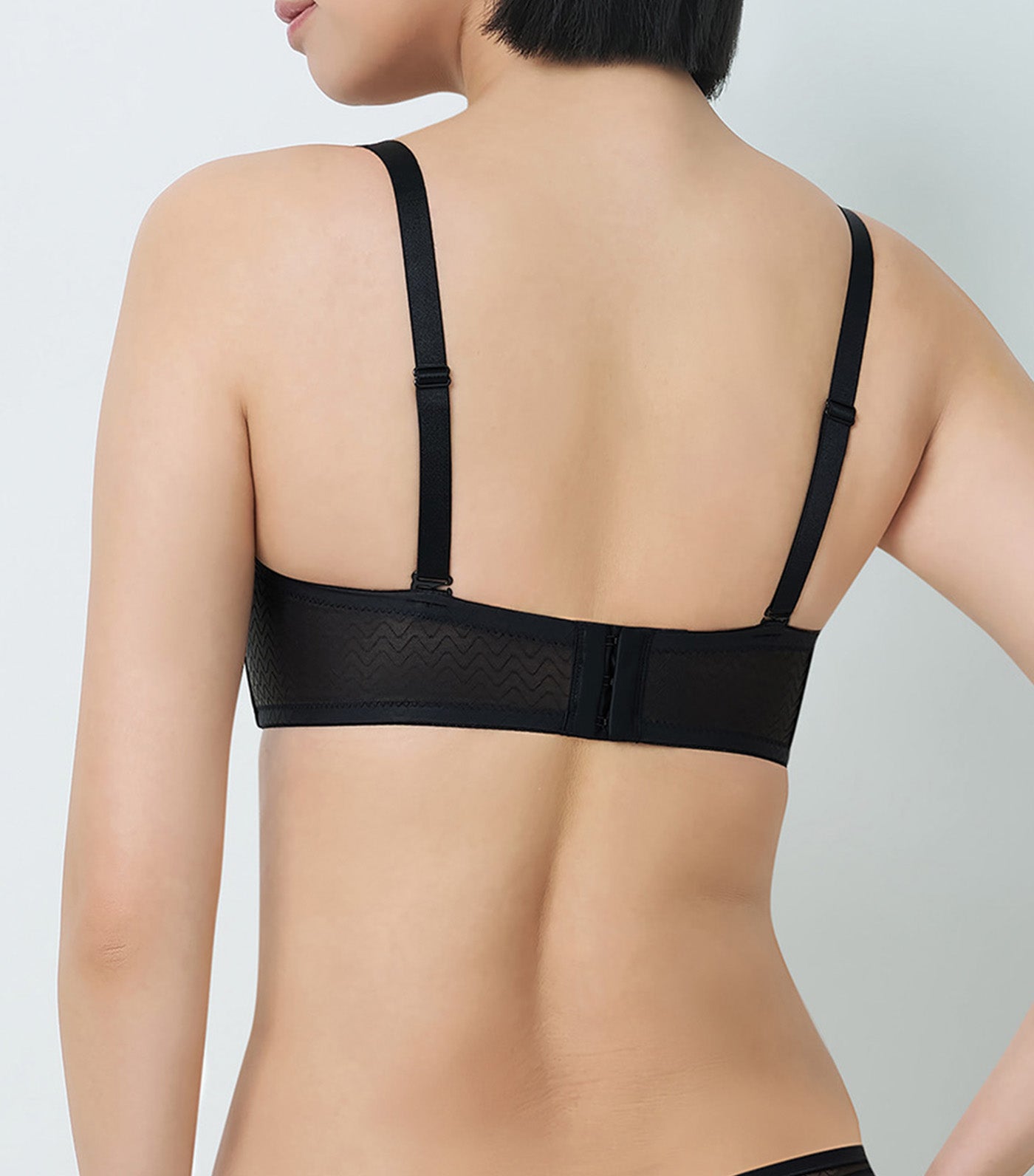 Simply Everyday Chic Non-Wired Detachable PushUp Bra