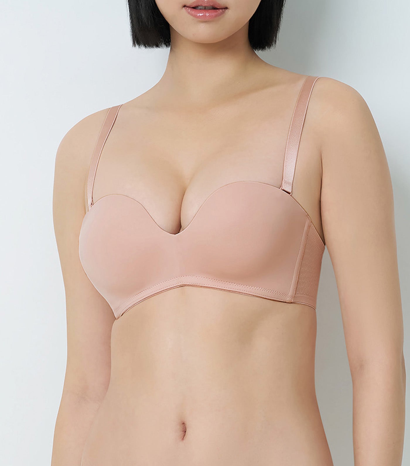 Simply Everyday Chic Non-Wired Detachable PushUp Bra