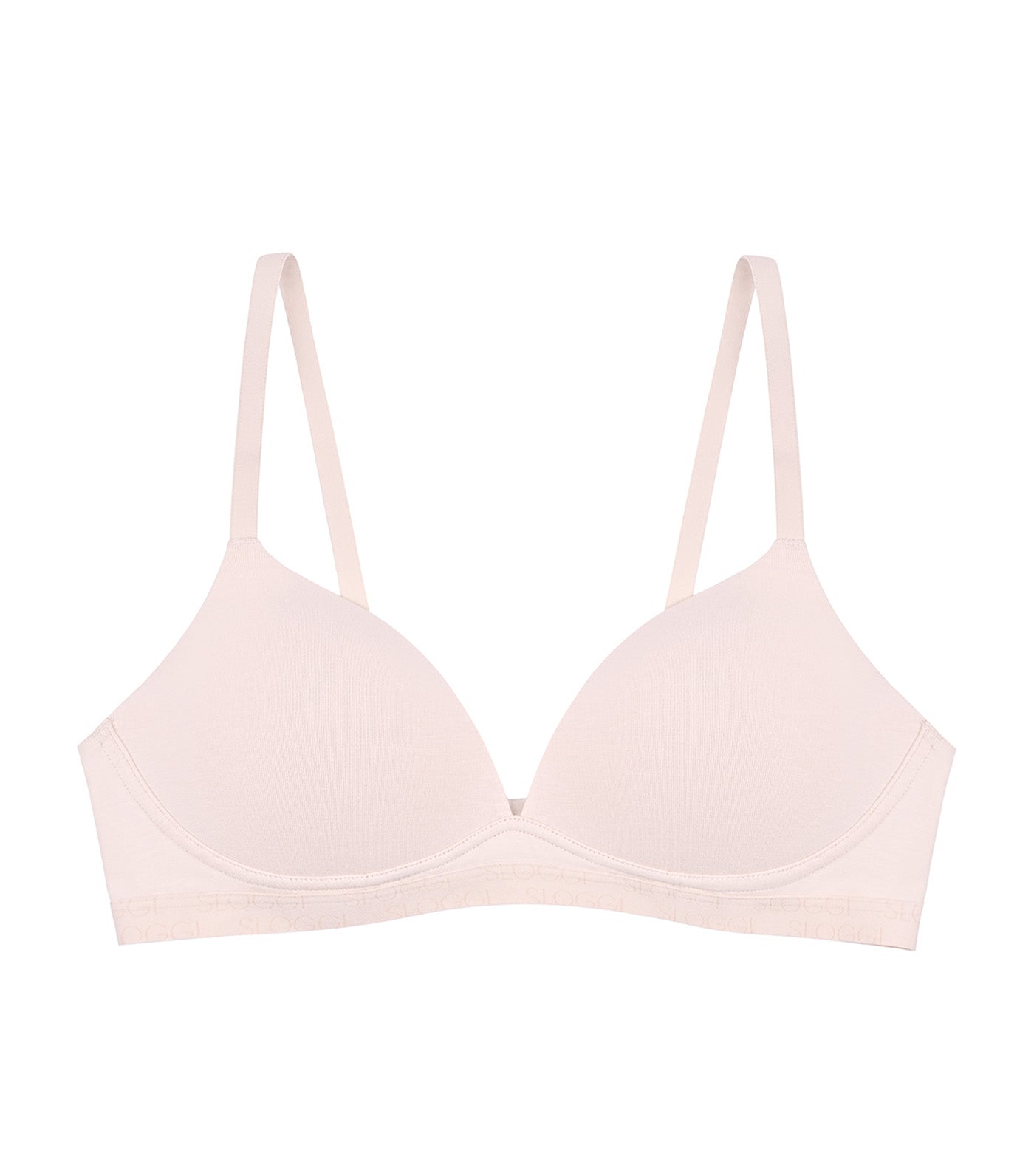 sloggi GO Vivid Everyday Non Wired Padded Bra Ash Pink