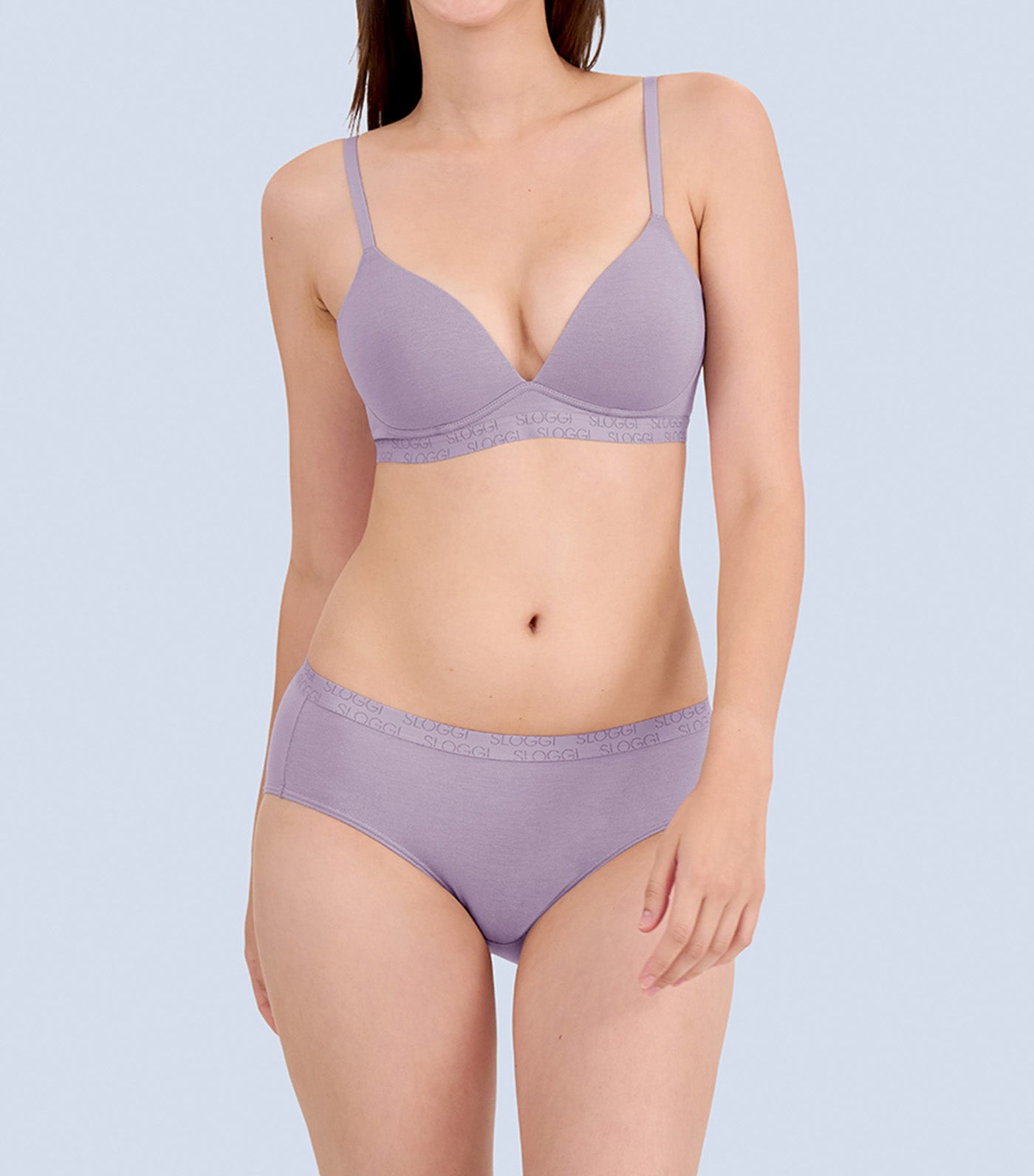 Triumph sloggi GO Vivid Everyday Non Wired Padded Bra Lilac