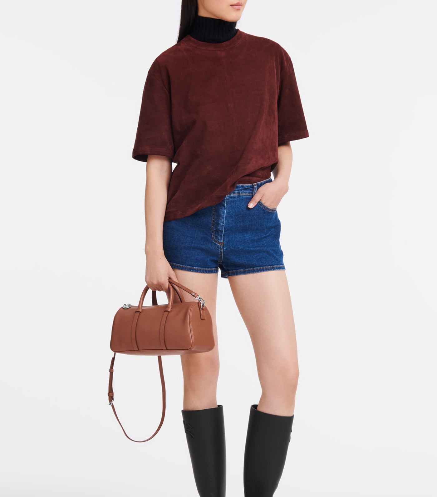 Daylong M Handbag Cognac