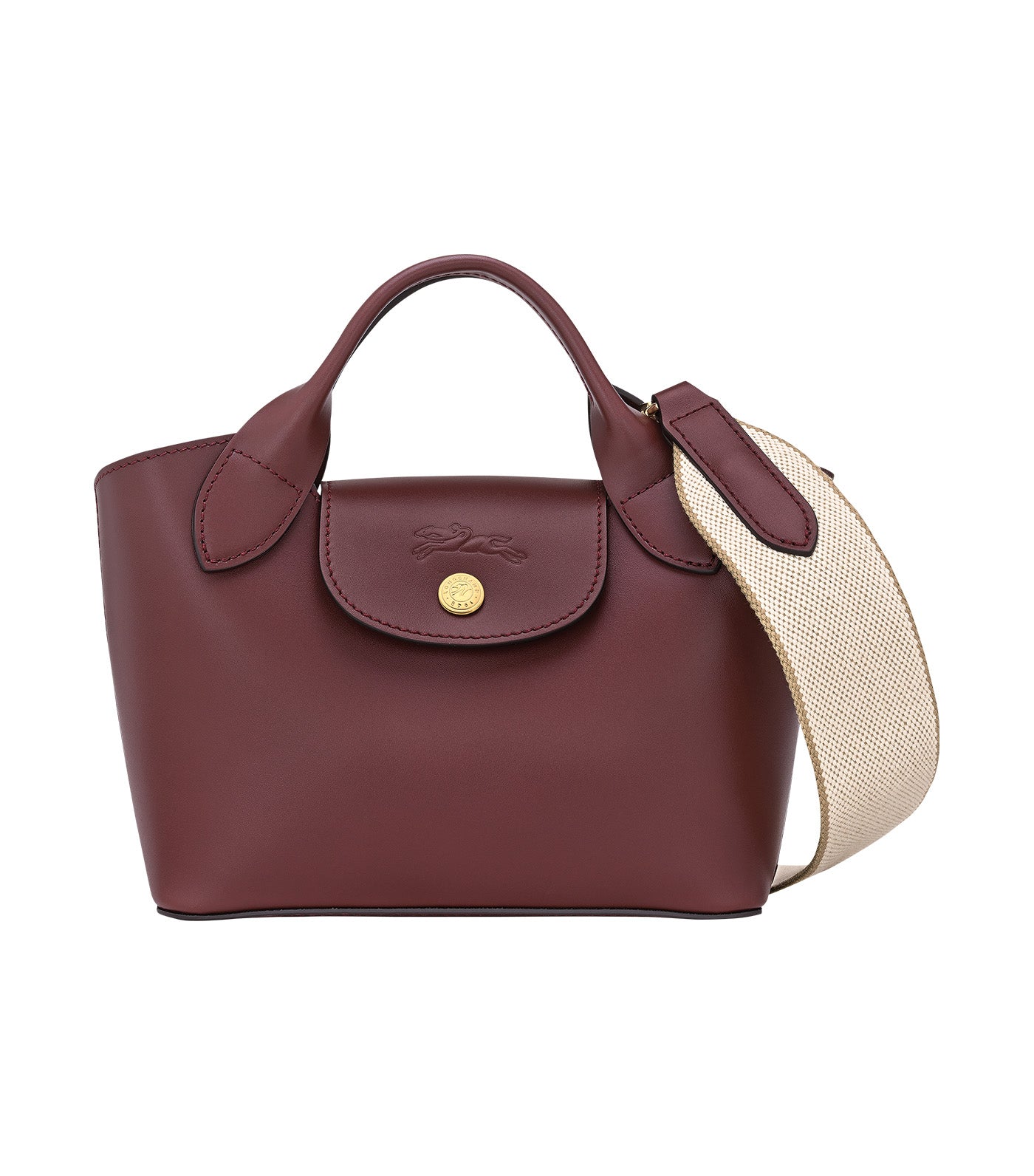 Épure Timeless Tote Bag XS Burgundy