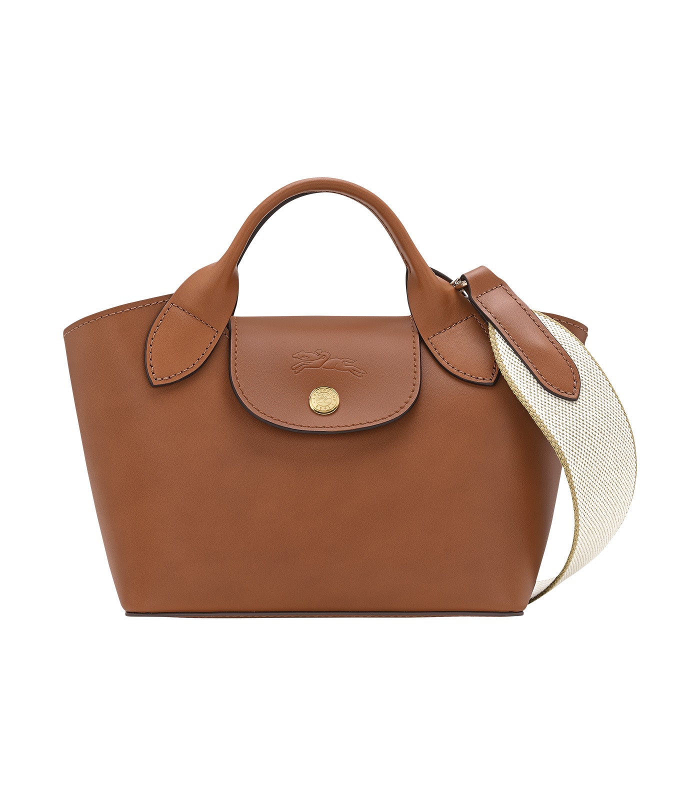 Épure Timeless Tote Bag XS Cognac