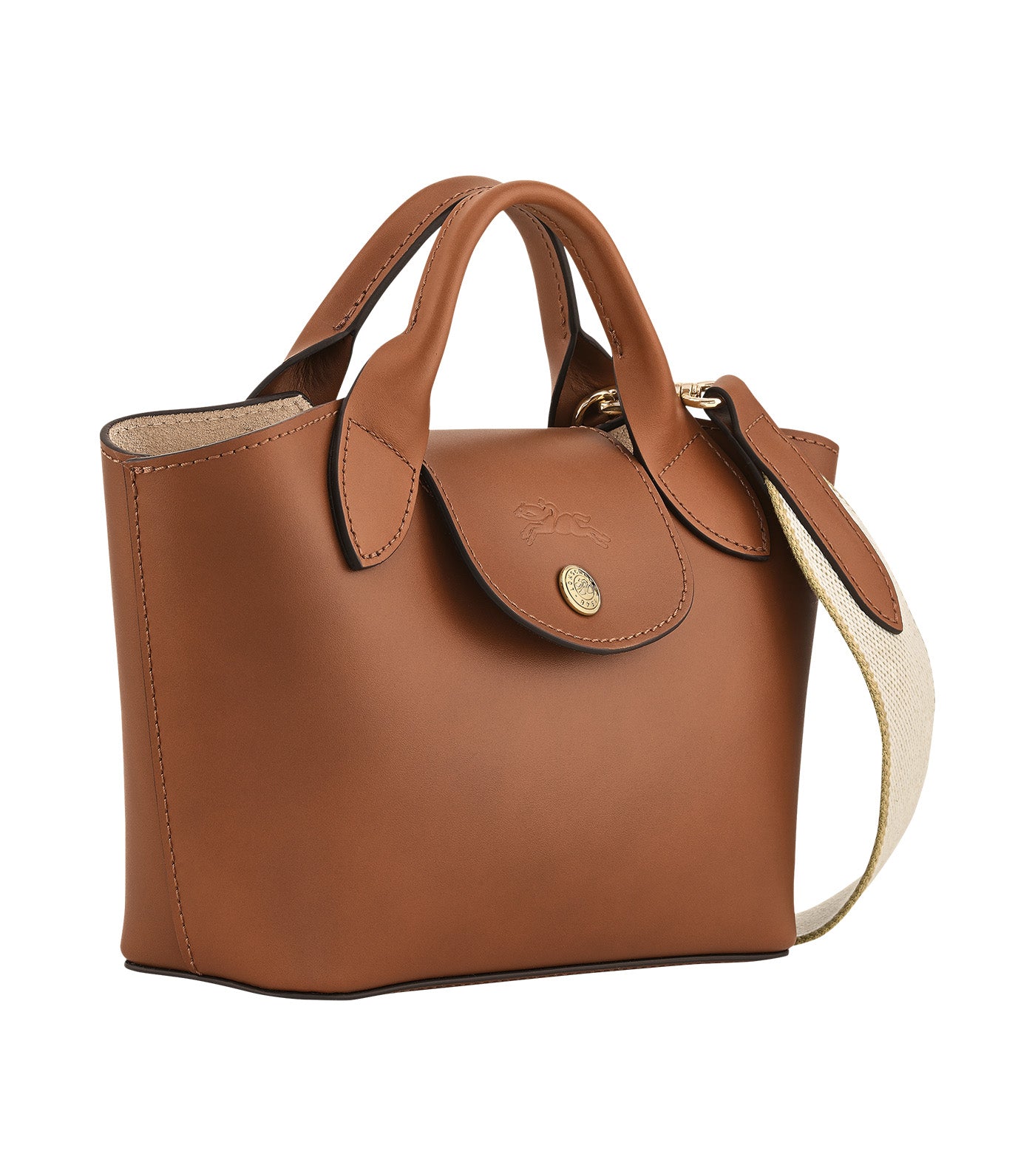 Épure Timeless Tote Bag XS Cognac