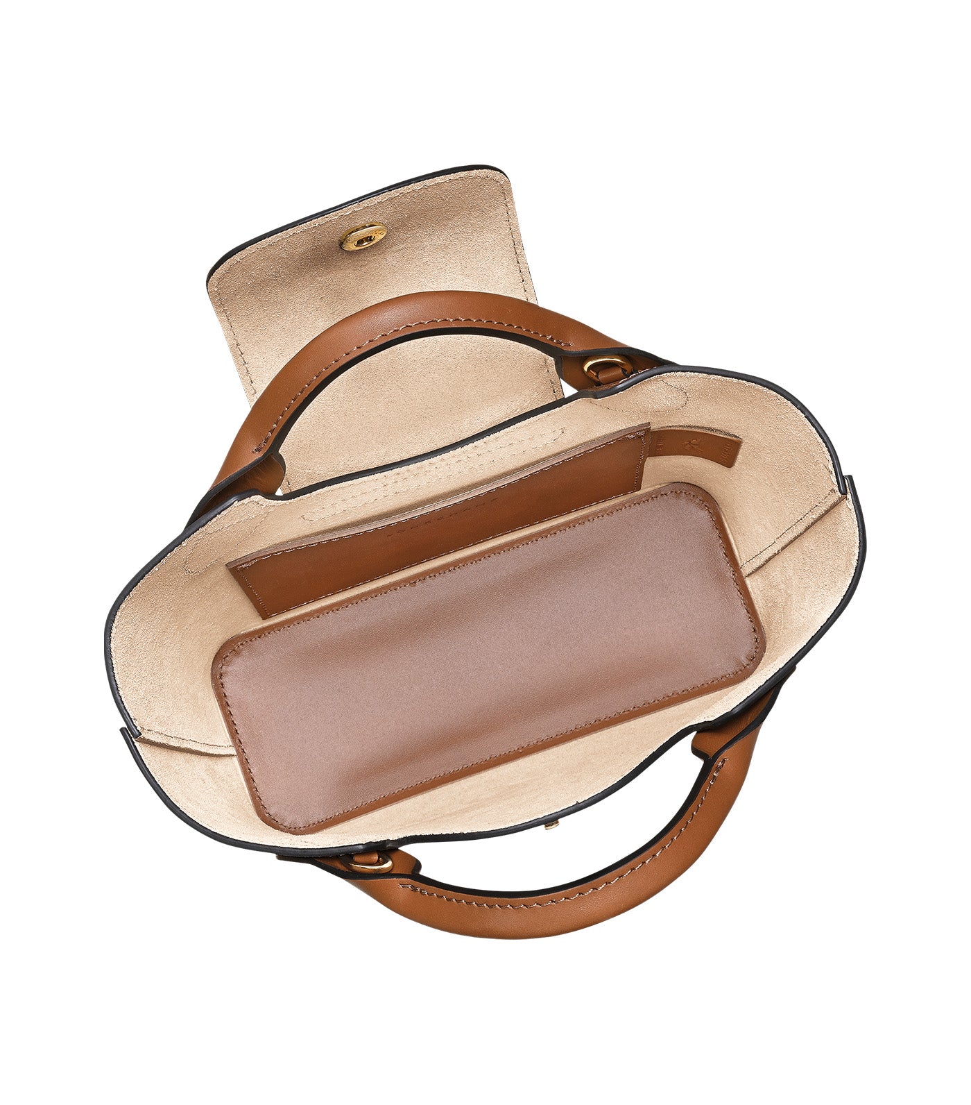 Épure Timeless Tote Bag XS Cognac