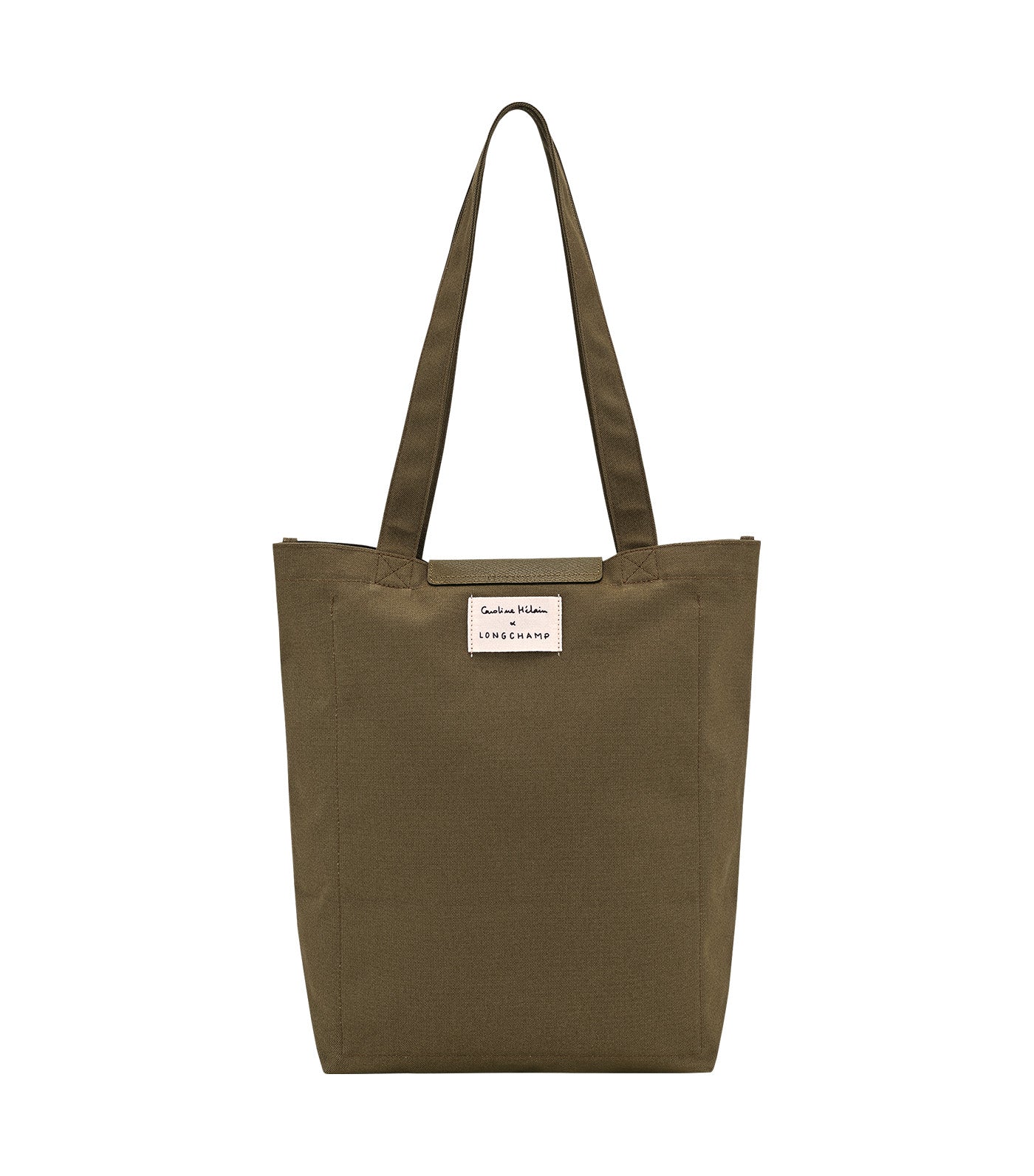 Caroline Hélain x Longchamp Tote Bag M Olive
