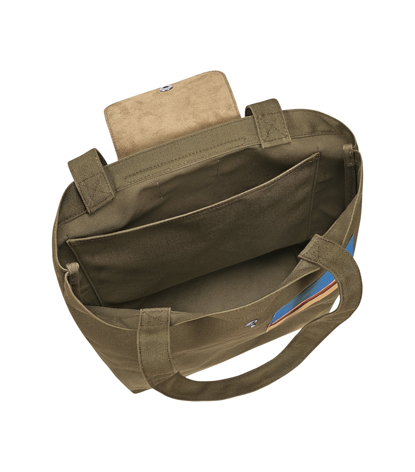Caroline Hélain x Longchamp Tote Bag M Olive