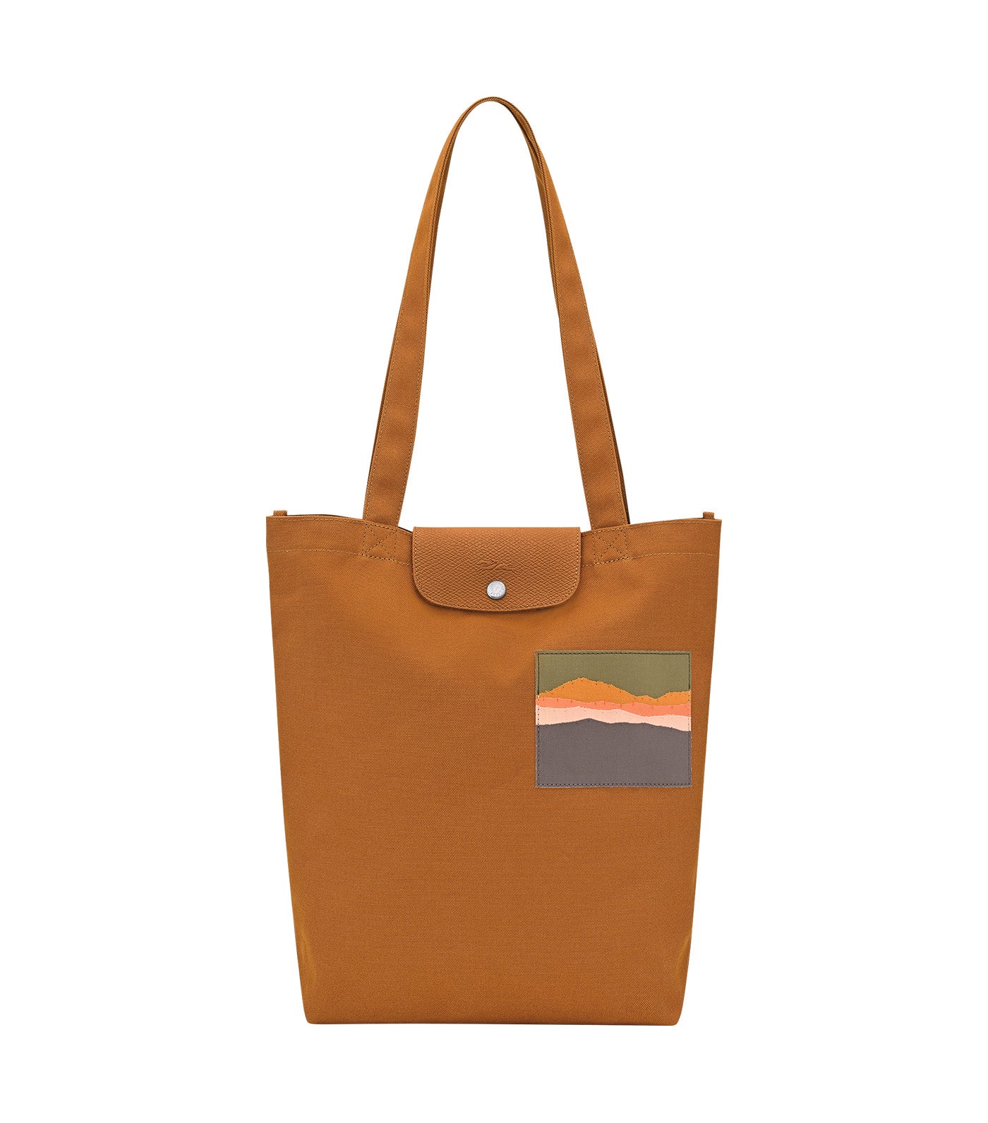 Caroline Hélain x Longchamp Tote Bag M Caramel