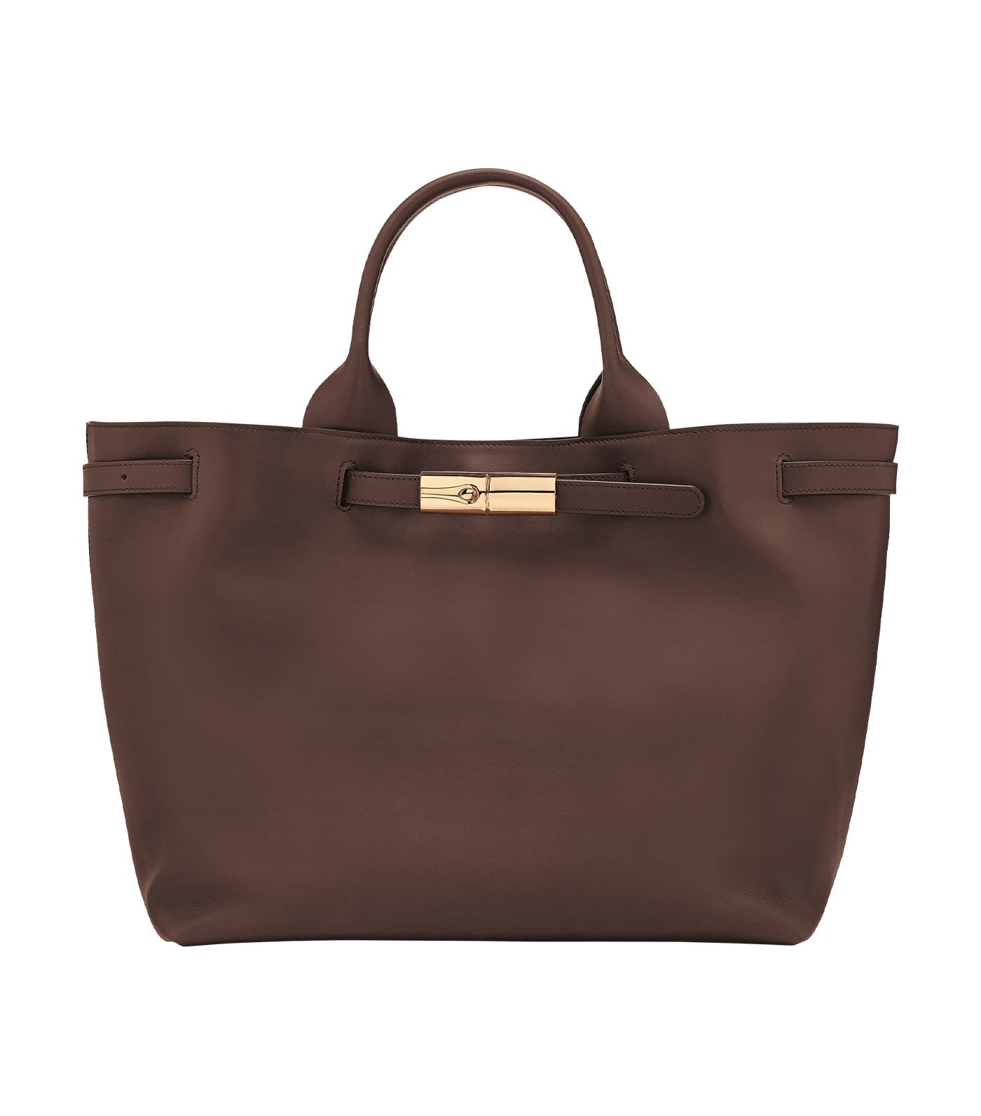 Longchamp Le Roseau Le Smart Tote Bag L Mocha