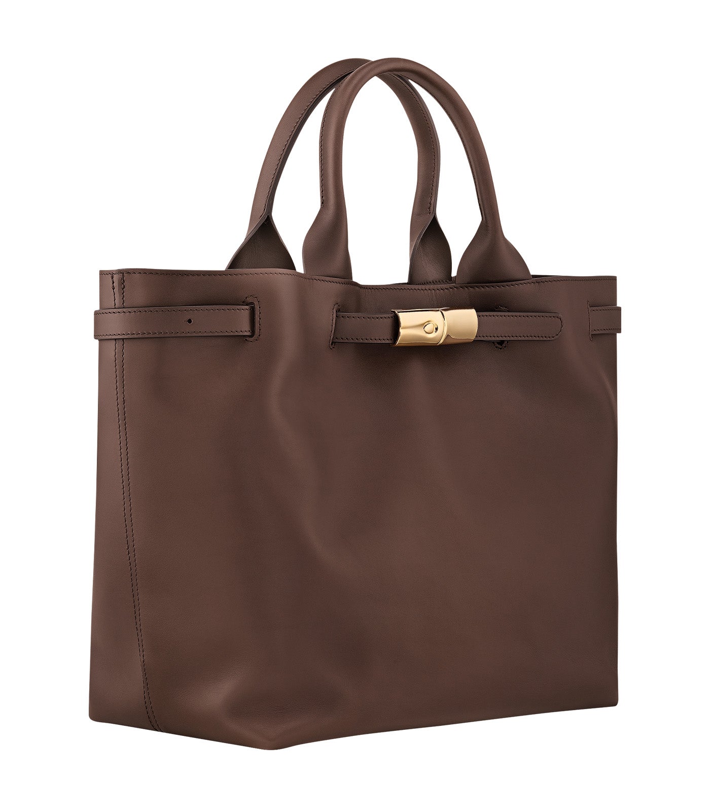 Longchamp Le Roseau Le Smart Tote Bag L Mocha