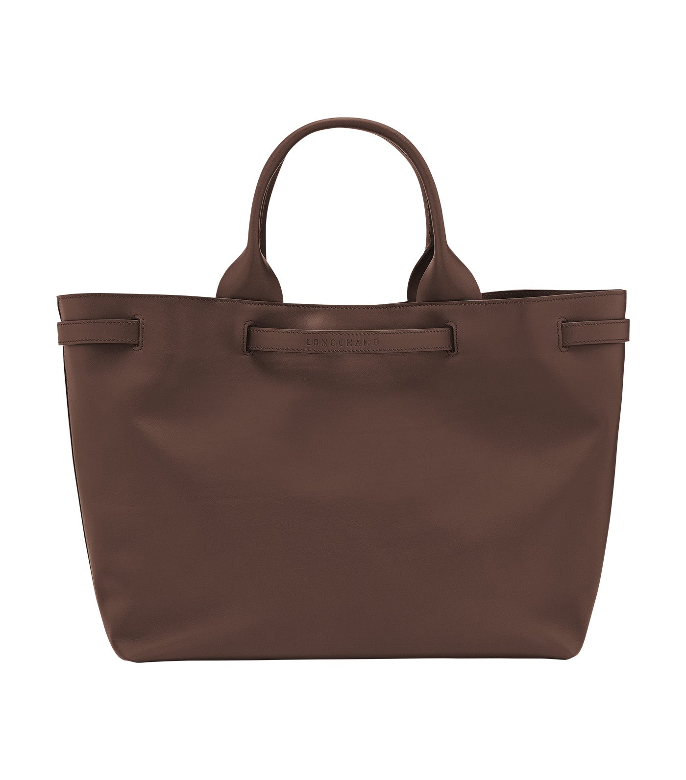 Longchamp Le Roseau Le Smart Tote Bag L Mocha