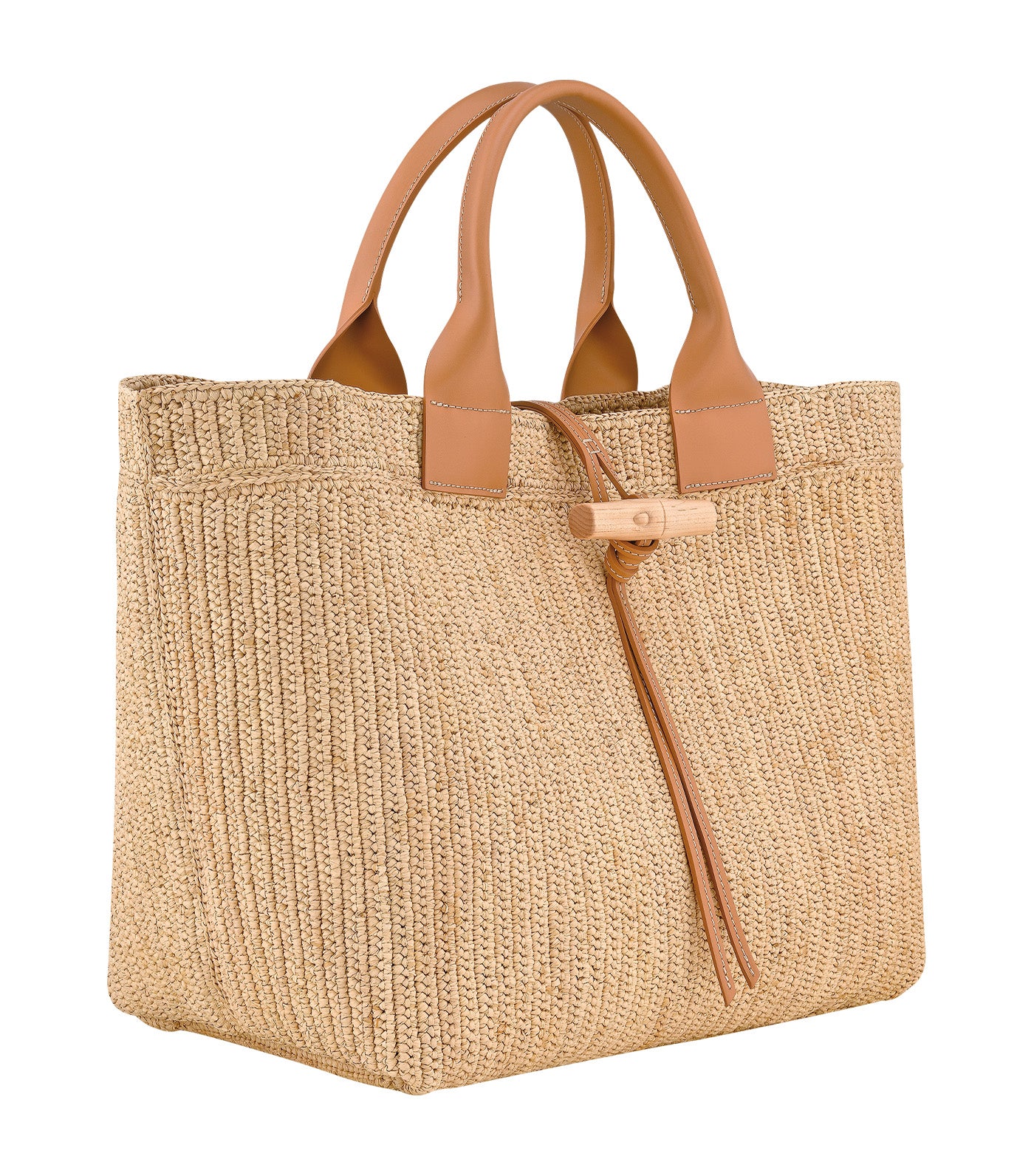 Le Roseau Tote Bag L - Vegetal