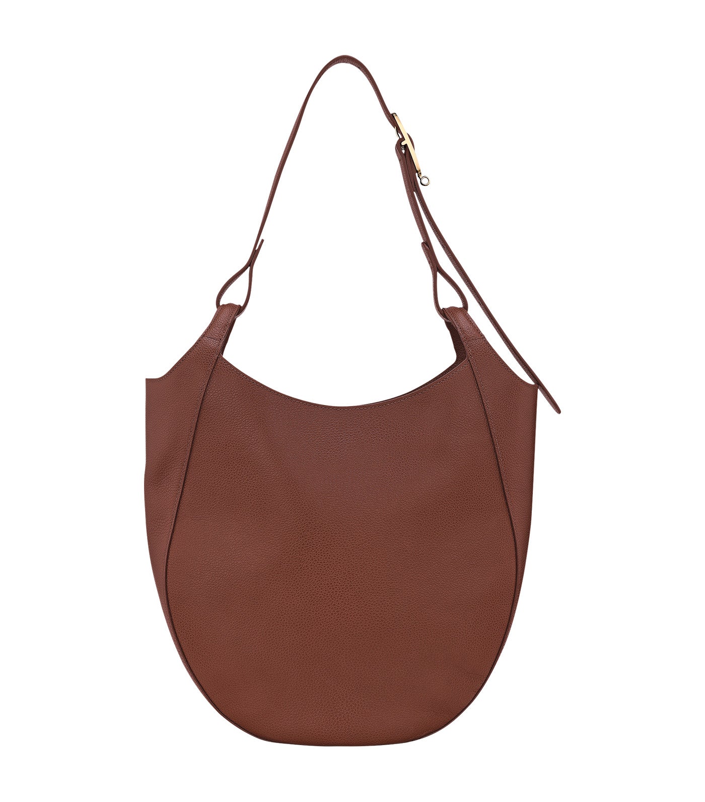 Longchamp Le Foulonné Hobo Bag L Coffee