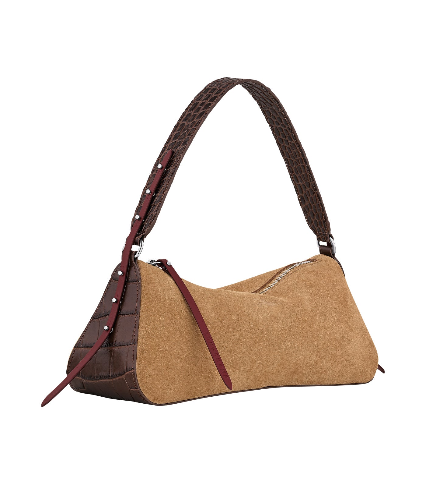 Re-Play Croco Shoulder Bag S Coffee