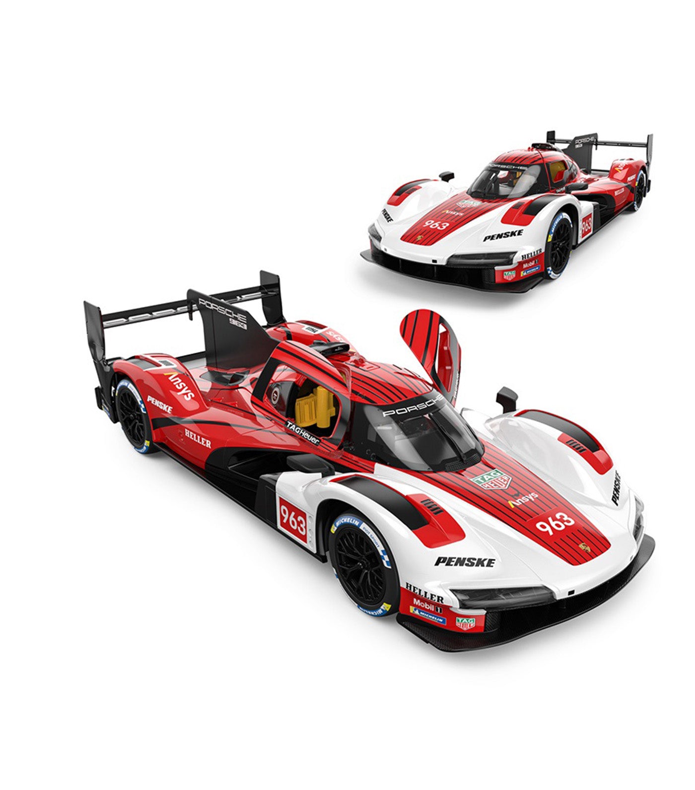 RASTAR R/C 1:14 Porsche 963 LMDH Red