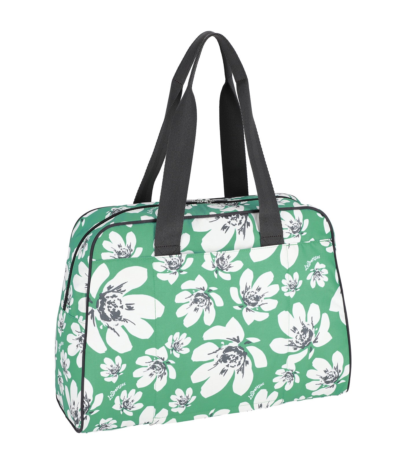 Small Carryall Duffle Tropical Garden Green