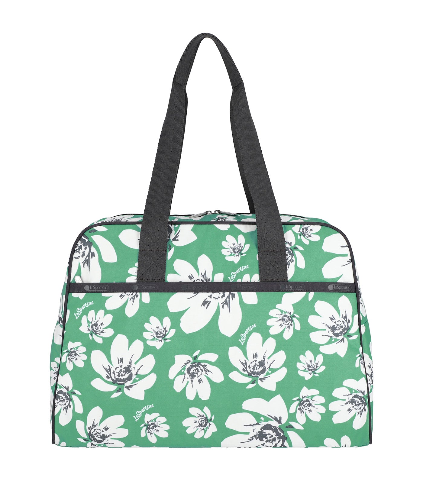 Small Carryall Duffle Tropical Garden Green