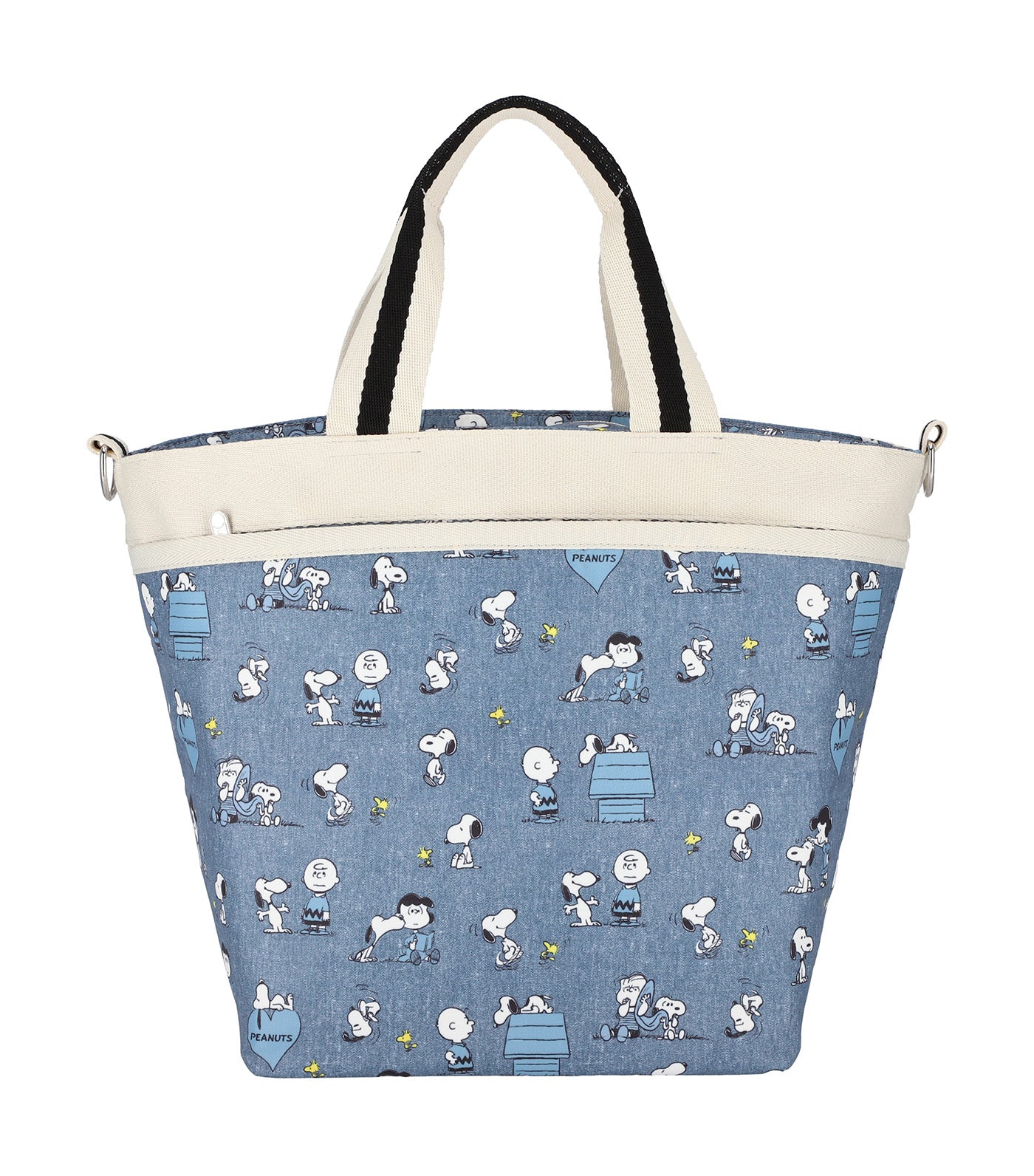 LeSportsac x Peanuts Bucket Tote Peanuts Happy Pals