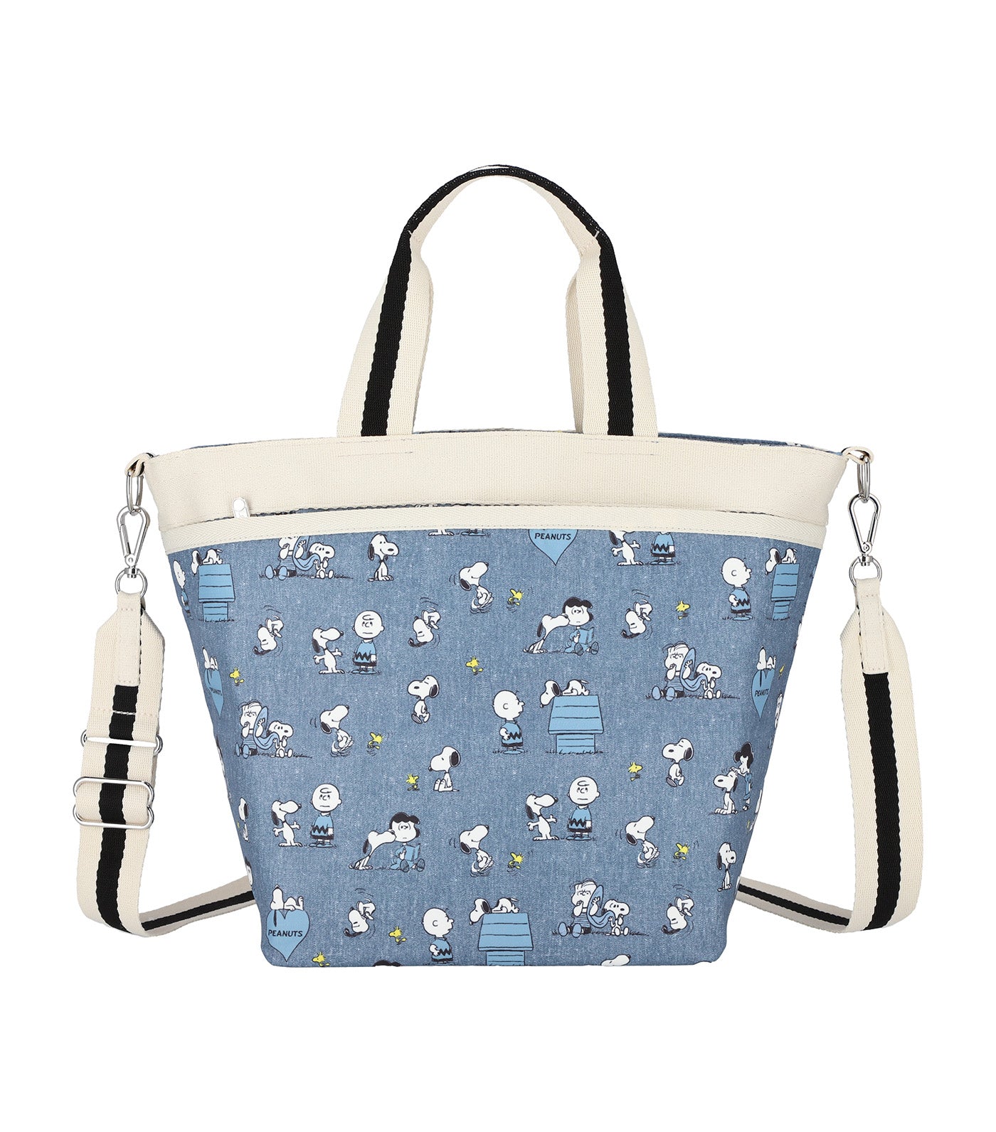 LeSportsac x Peanuts Bucket Tote Peanuts Happy Pals