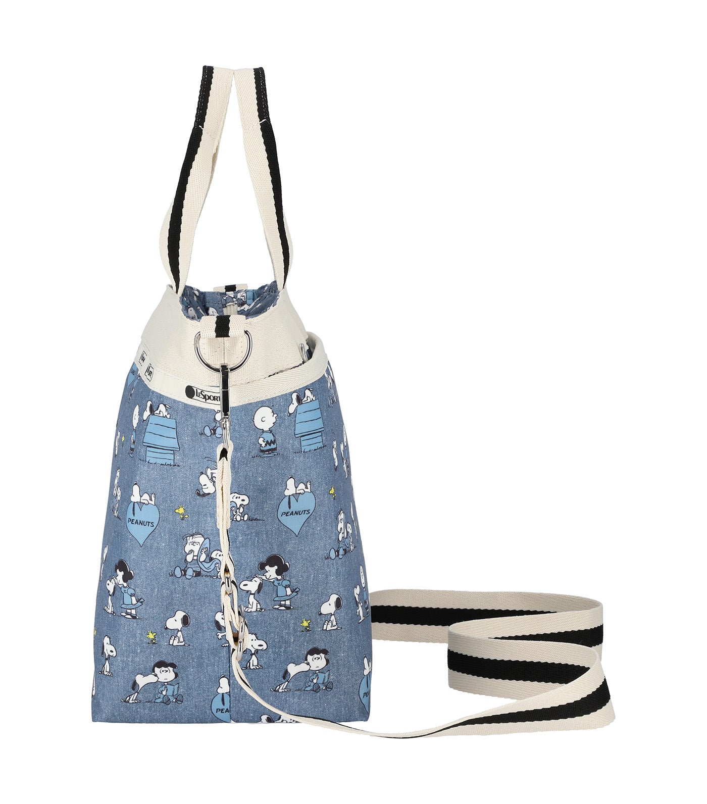 LeSportsac x Peanuts Bucket Tote Peanuts Happy Pals