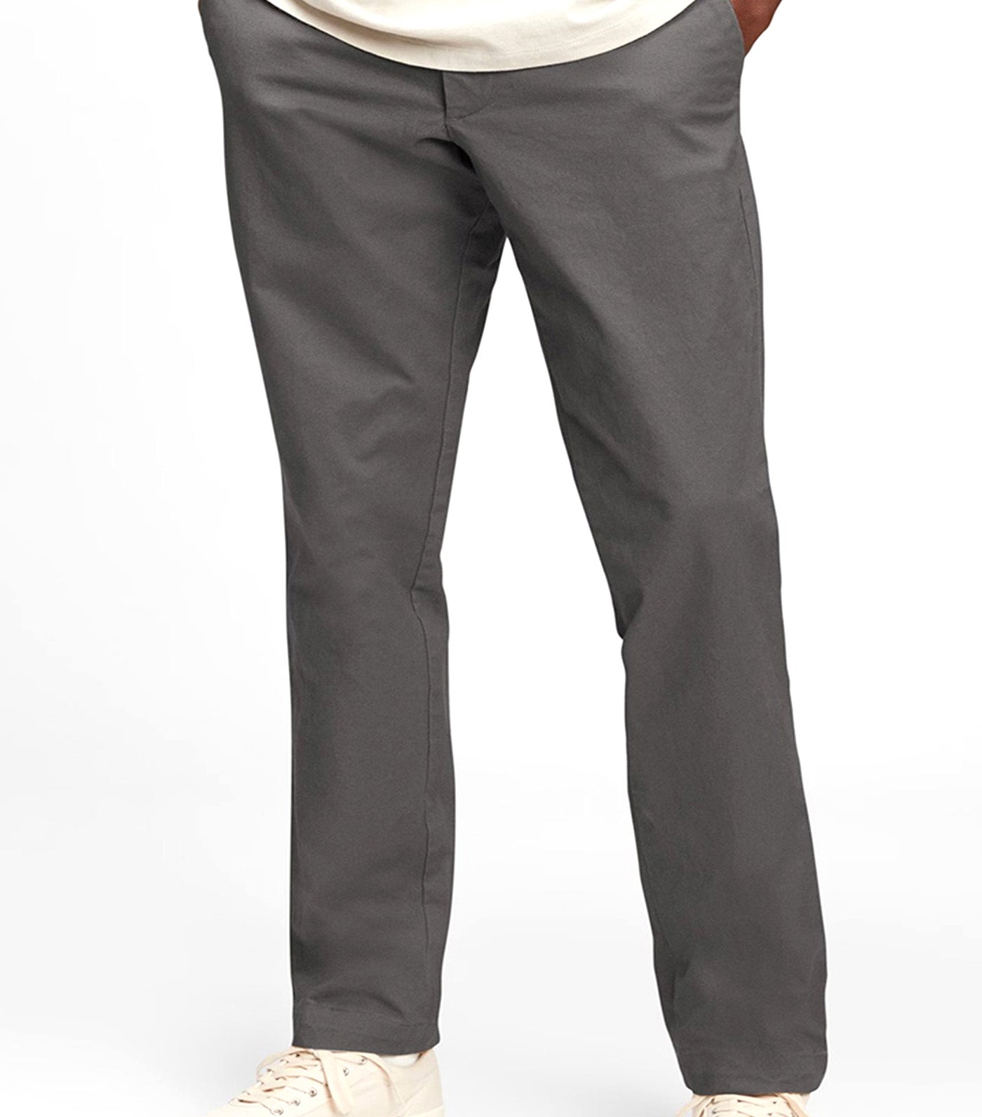 Modern Khakis in Slim Fit with GapFlex Soft Black V2