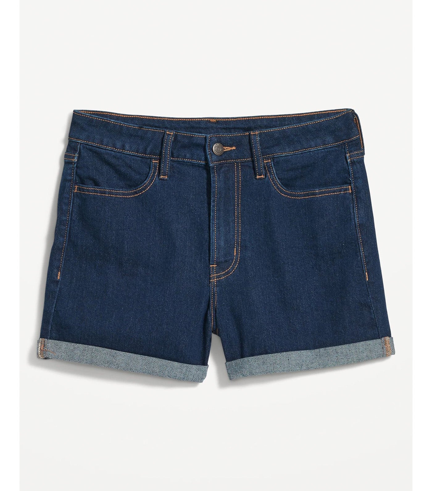 High-Waisted Wow Jean Shorts for Women - 3in Inseam Rinse