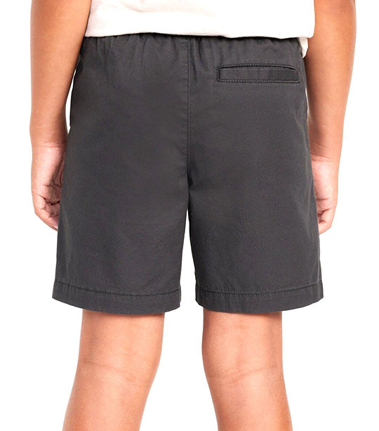 Twill Non-Stretch Jogger Shorts for Boys (Above Knee) Panther