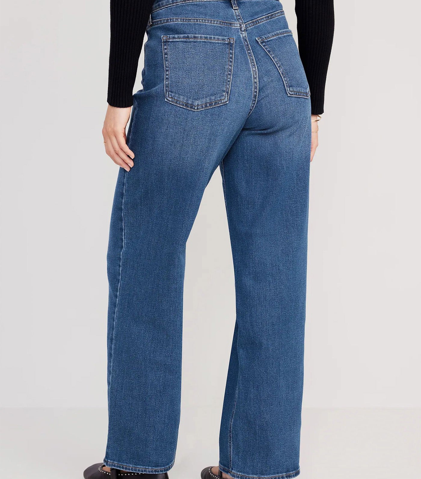 High-Waisted Wow Wide-Leg Jeans for Women New Moon