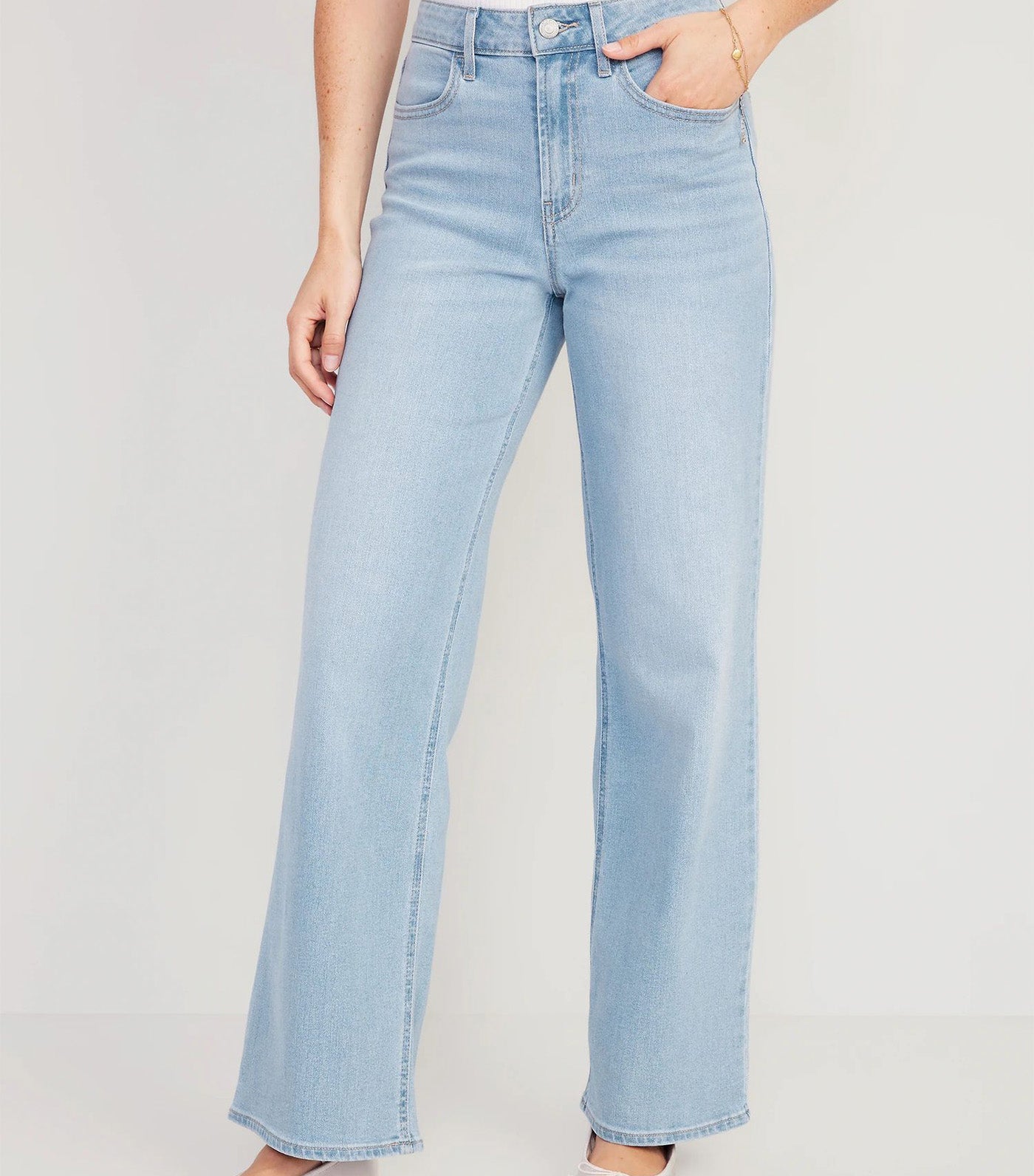High-Waisted Wow Wide-Leg Jeans for Women Nova
