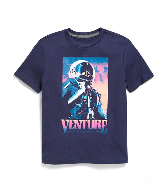 Short-Sleeve Graphic T-Shirt for Boys Bluesday