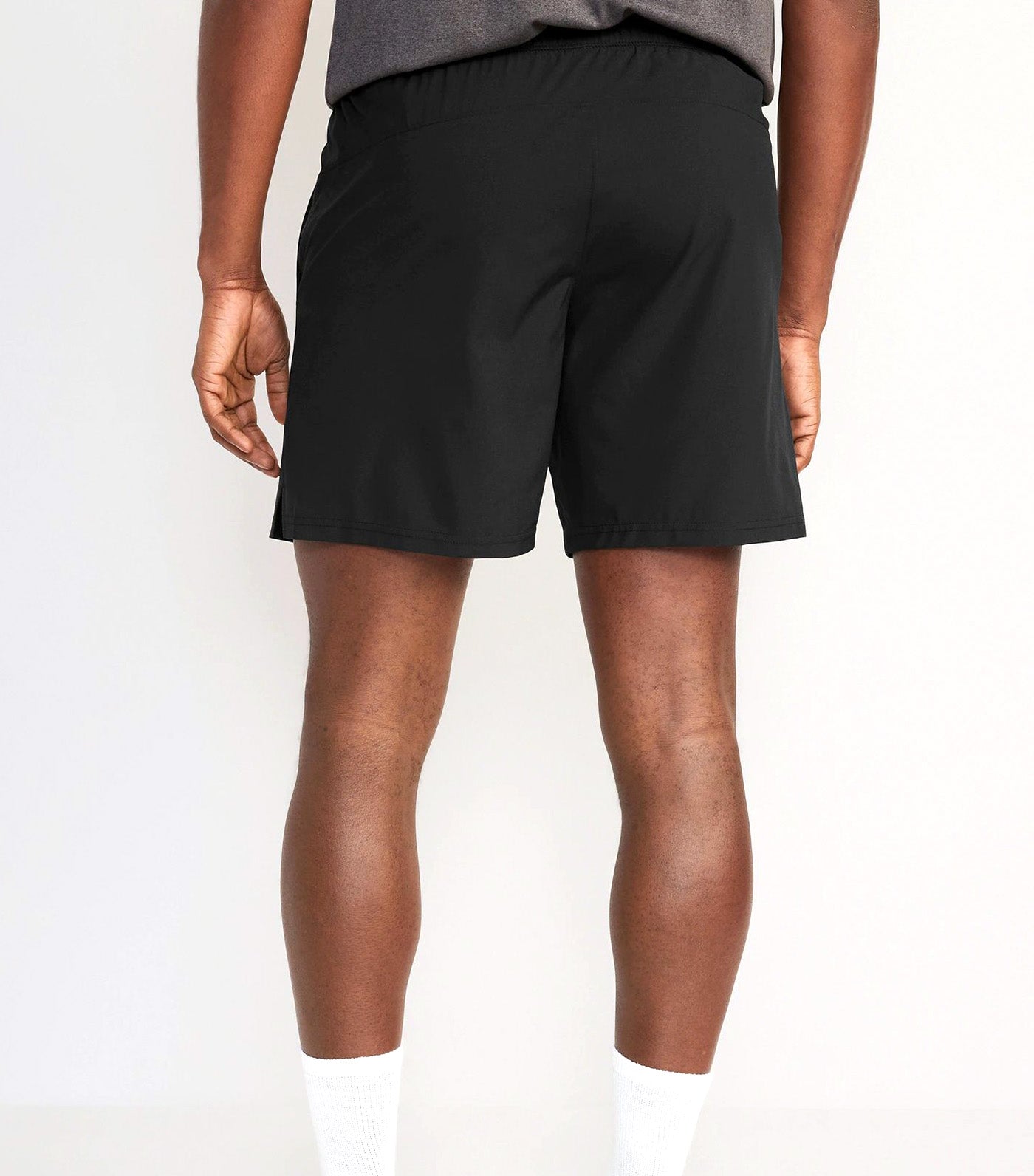 Essential Woven Workout Shorts for Men - 7-inch inseam Black Jack