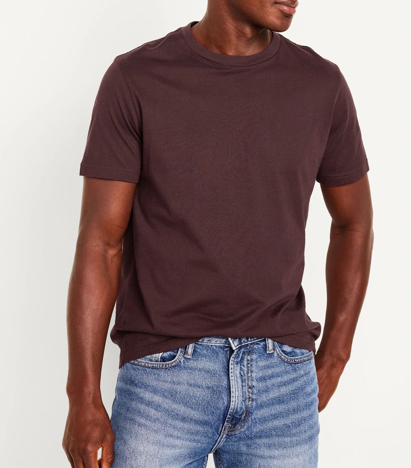 Crew-Neck T-Shirt for Men Raisin Arizona