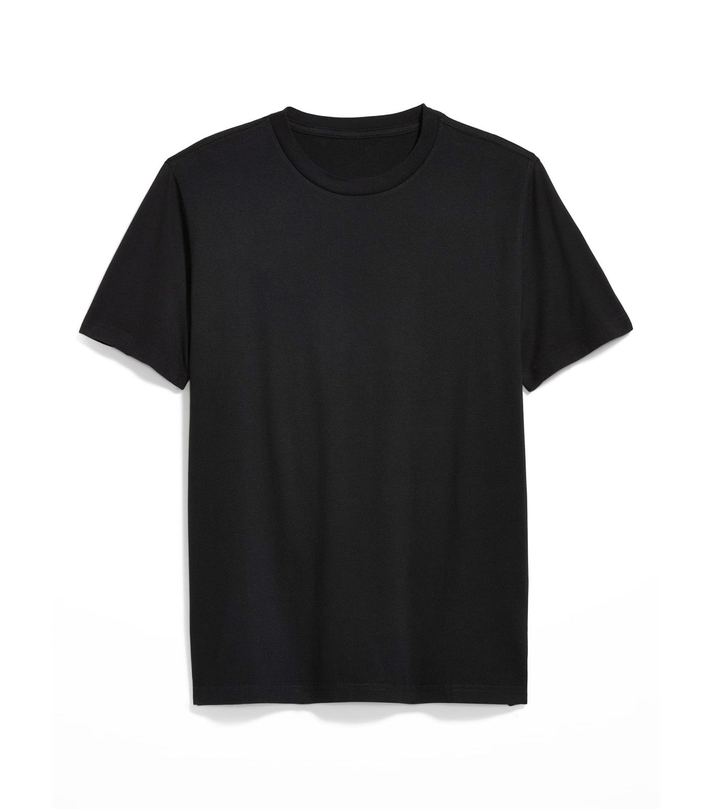 Crew-Neck T-Shirt for Men Black Jack