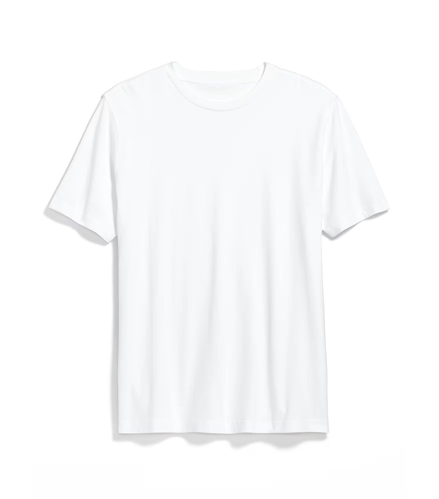 Crew-Neck T-Shirt for Men Calla Lily White