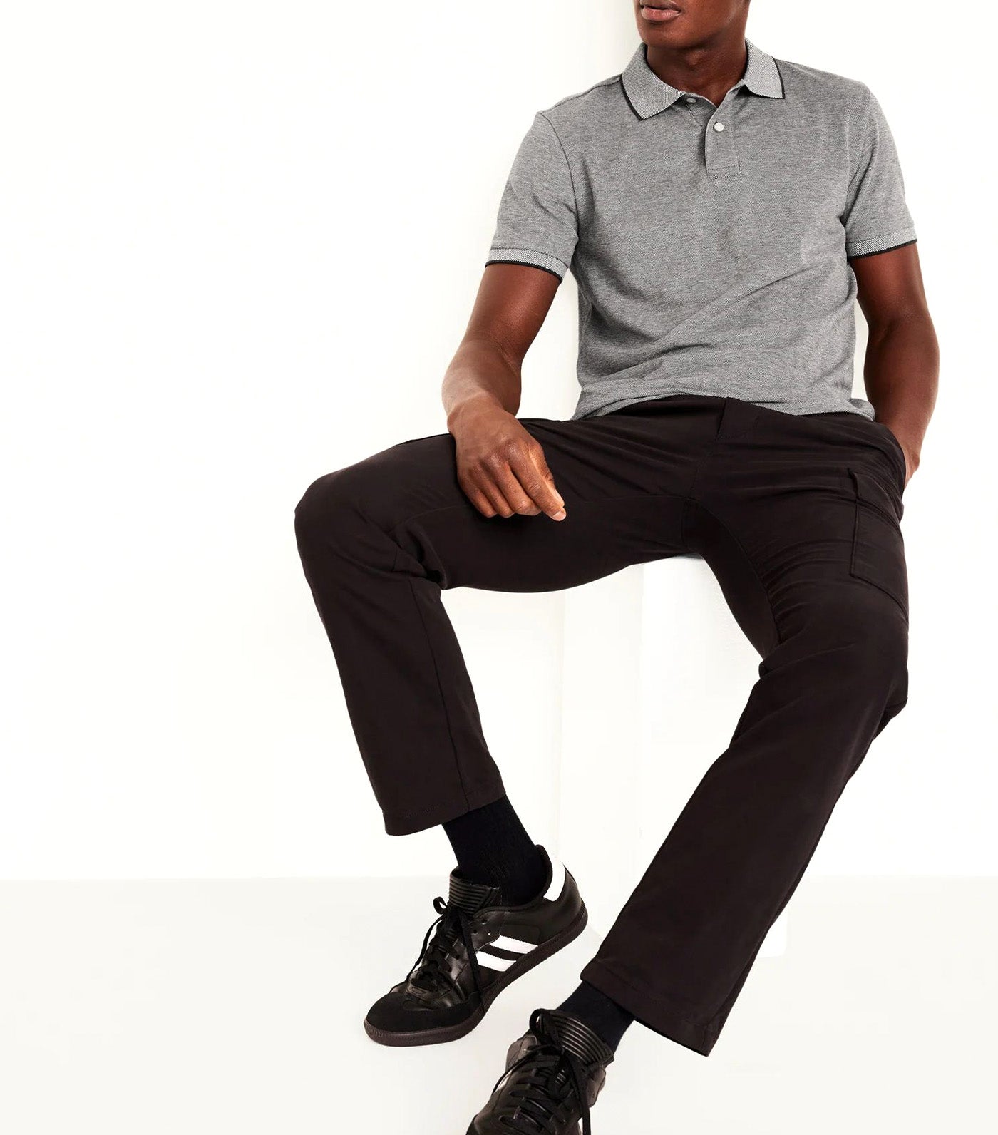 Classic Fit Pique Polo For Men Panther