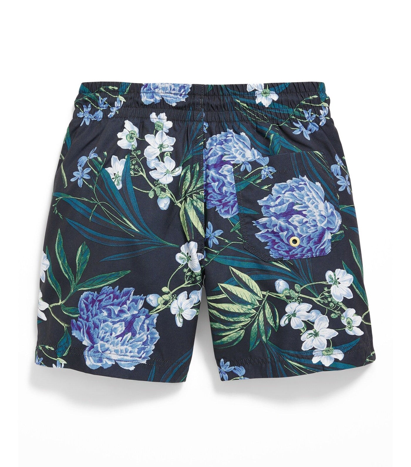 Printed Swim Trunks for Boys - Floral Pattern