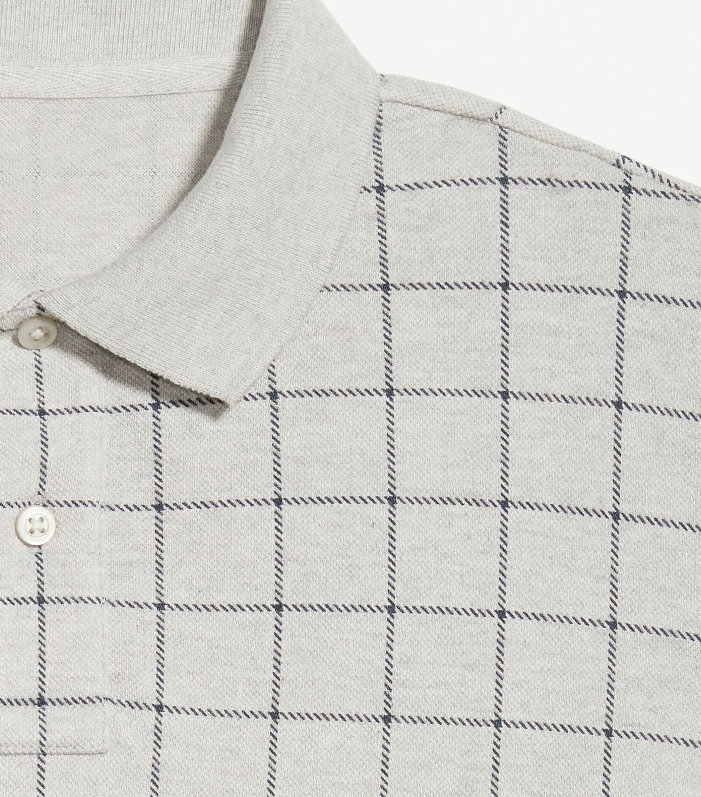 Classic Fit Pique Polo for Men Black Print
