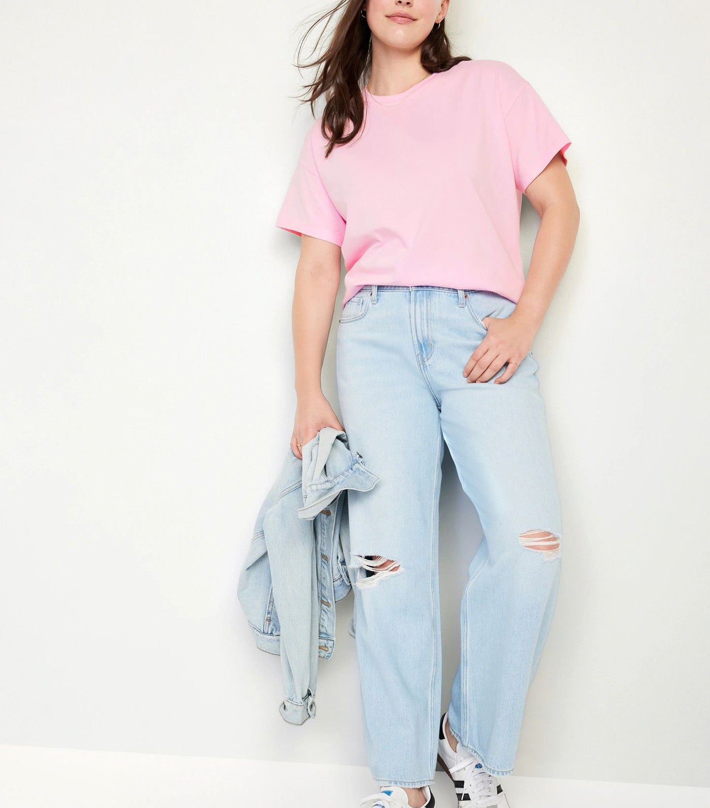 Vintage T-Shirt For Women Preppy Pink