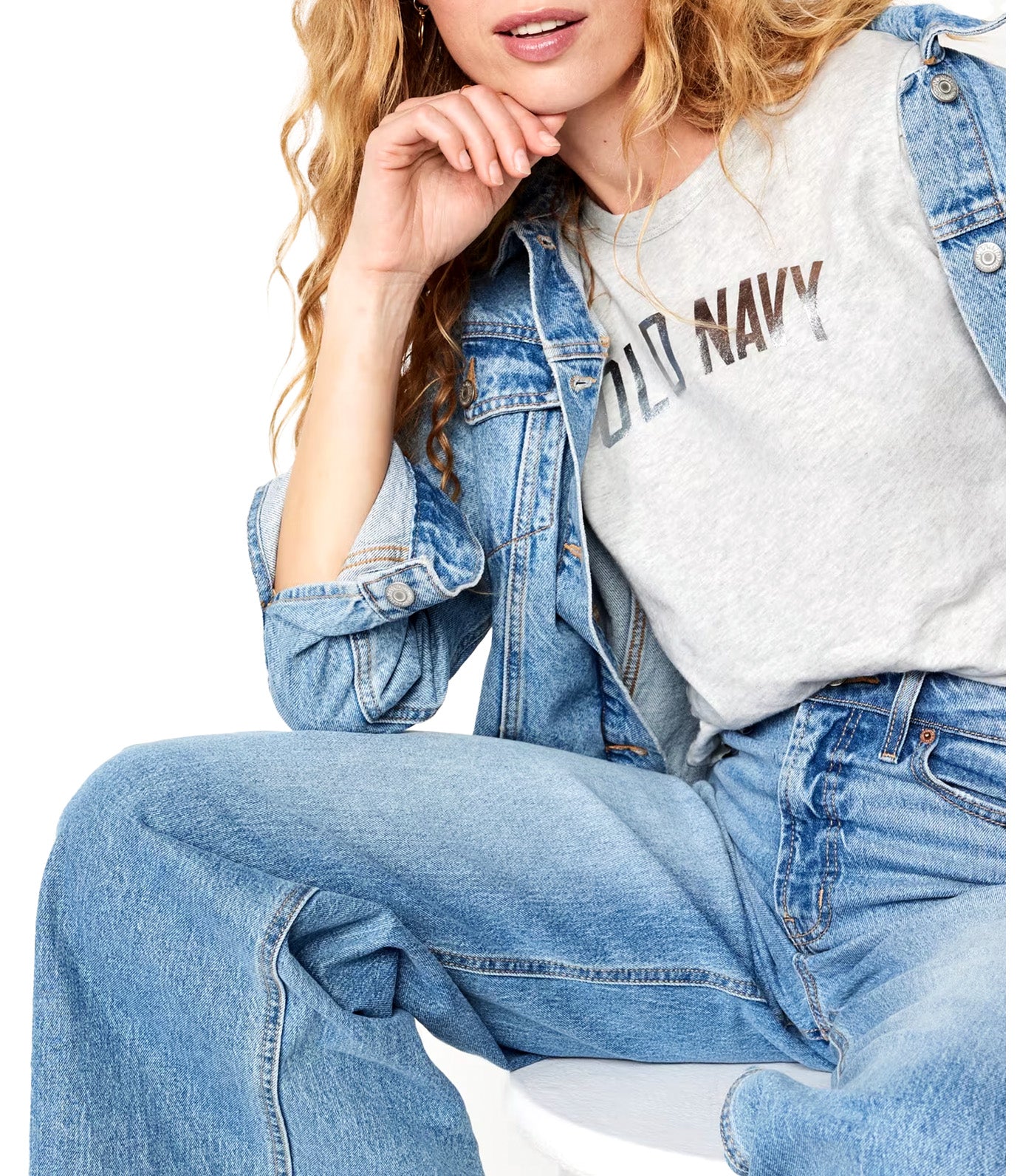 EveryWear Logo Graphic T-Shirt Heather Gray