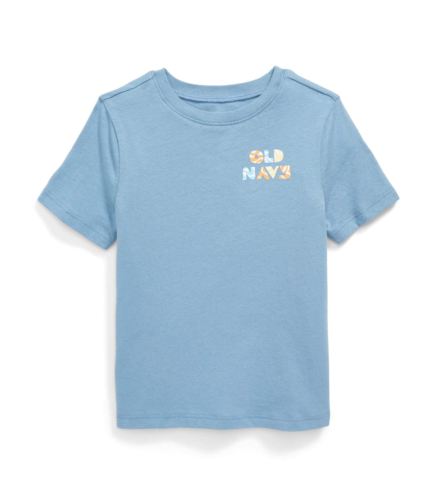 Unisex Logo-Graphic T-Shirt for Toddler Blue Flourite