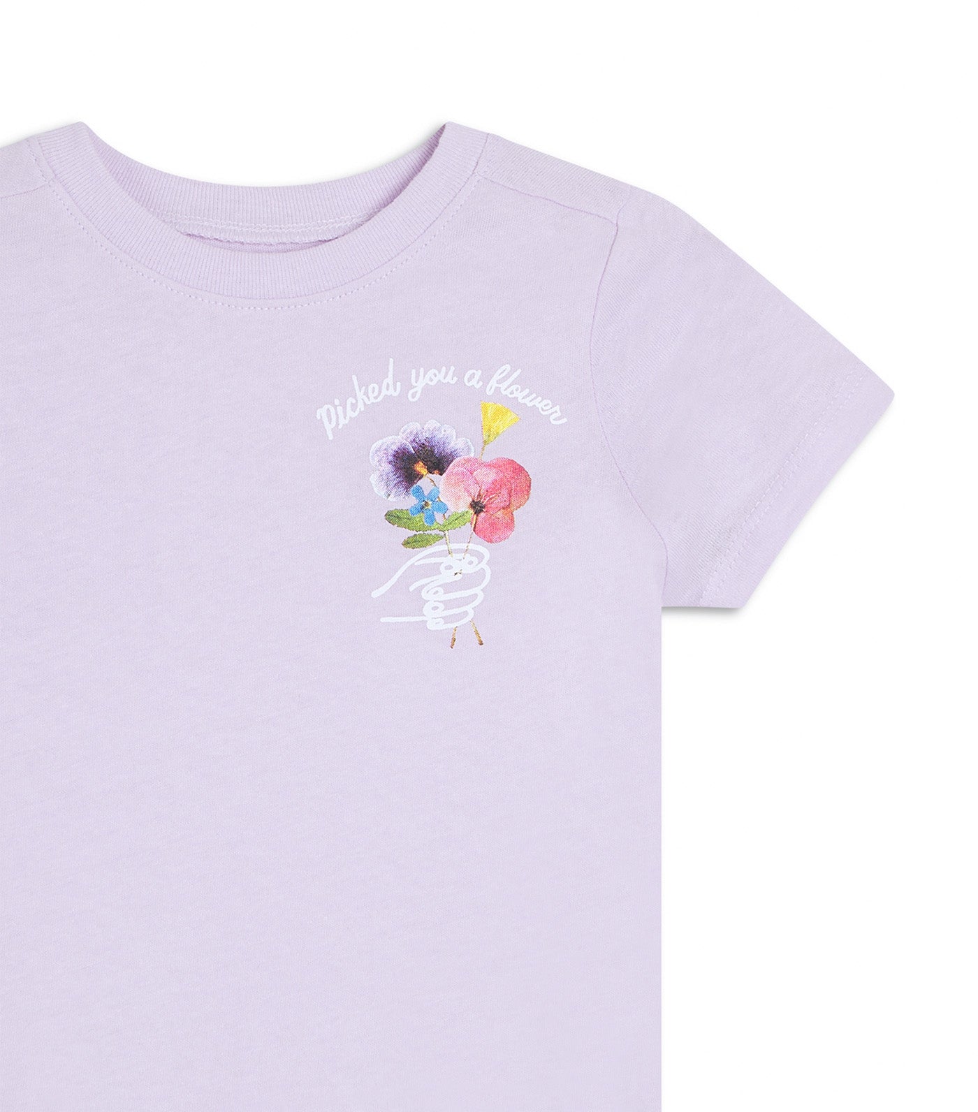 Short-Sleeve Core Graphics Lilac Ice