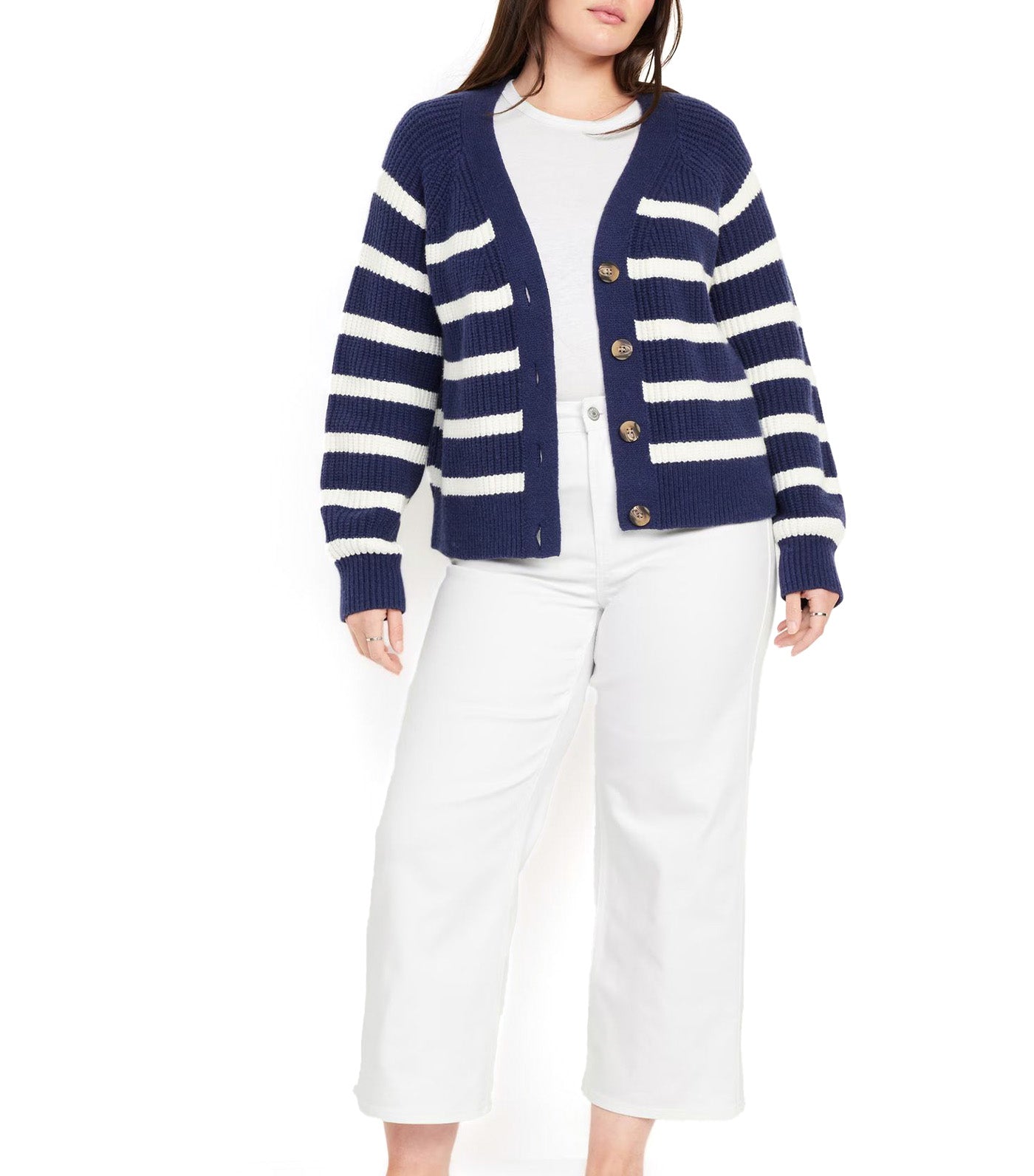 Women's High-Waisted Wow Crop Wide-Leg Jeans Calla Lily 2