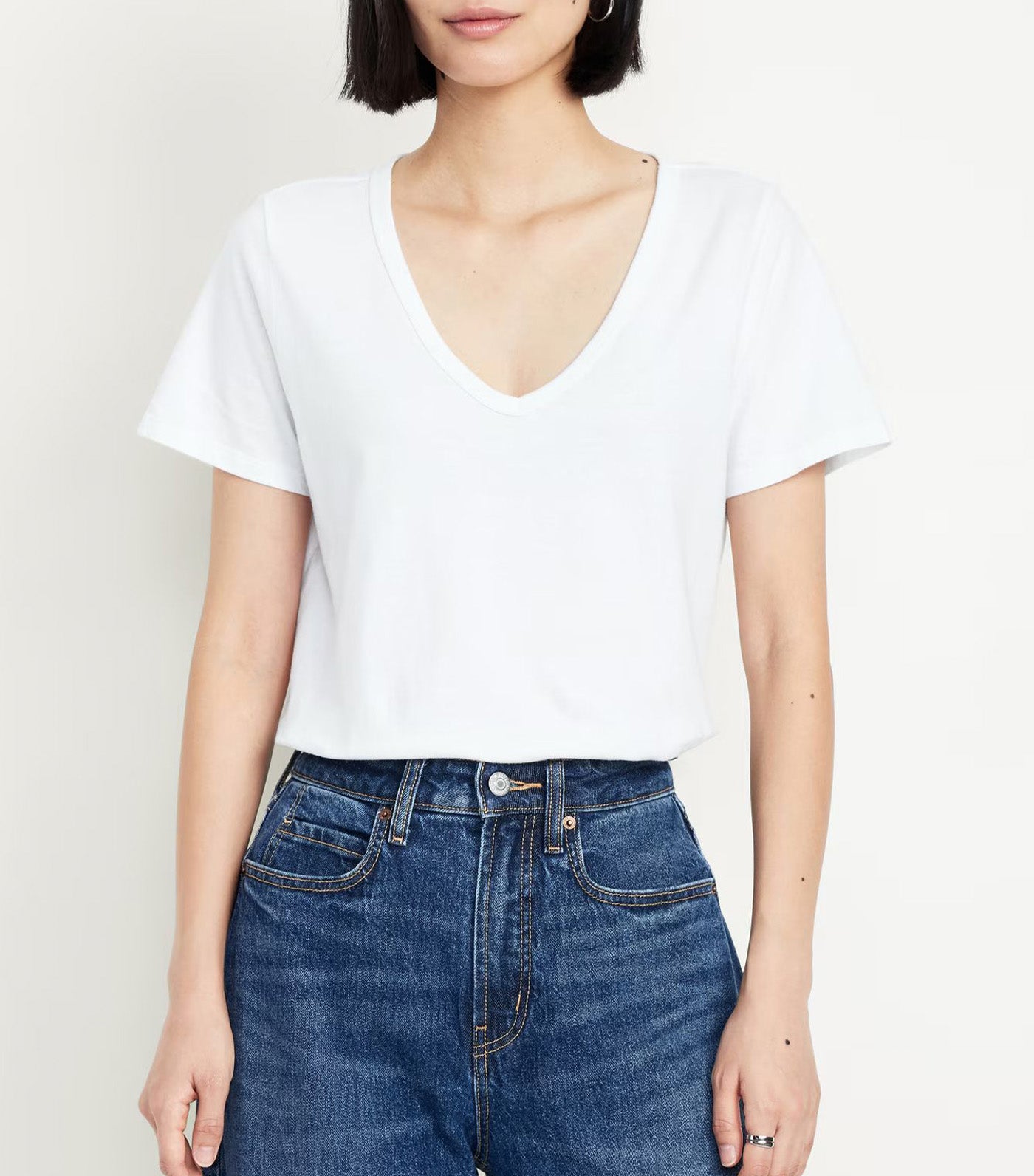 EveryWear V-Neck T-Shirt for Women Calla Lily 2