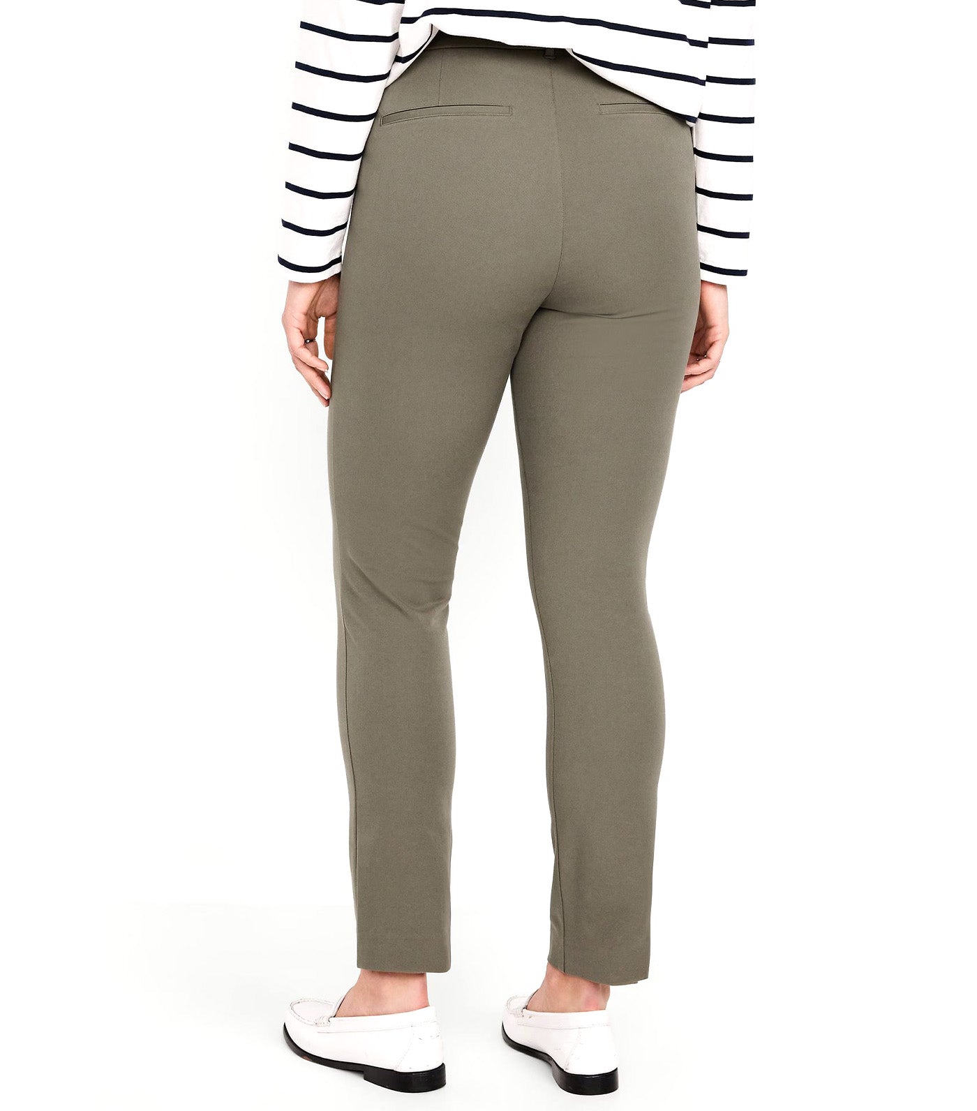 High-Waisted Pixie Skinny Ankle Pants for Women