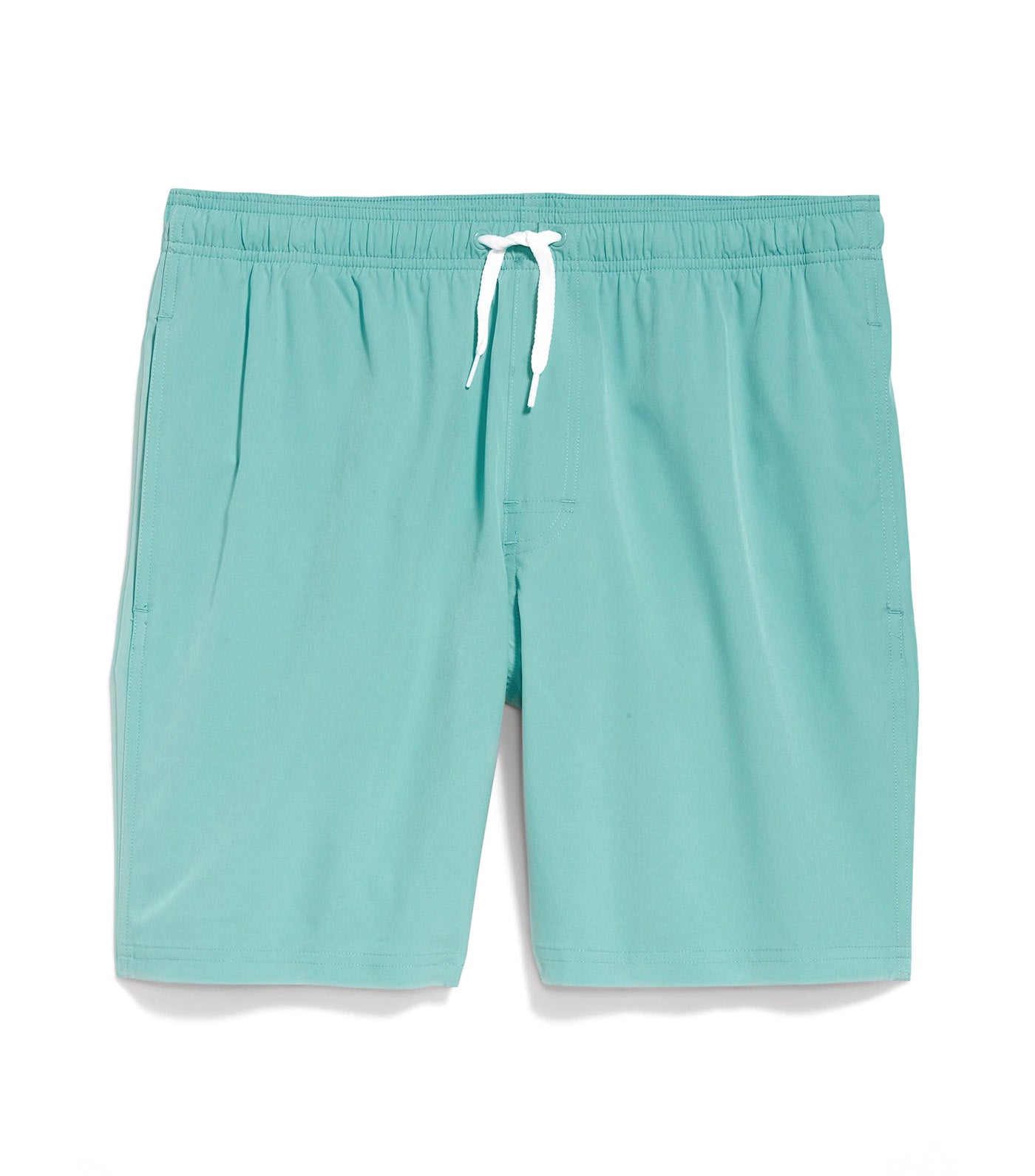 Solid Swim Trunks -- 7-inch inseam for Men Luminous Blue