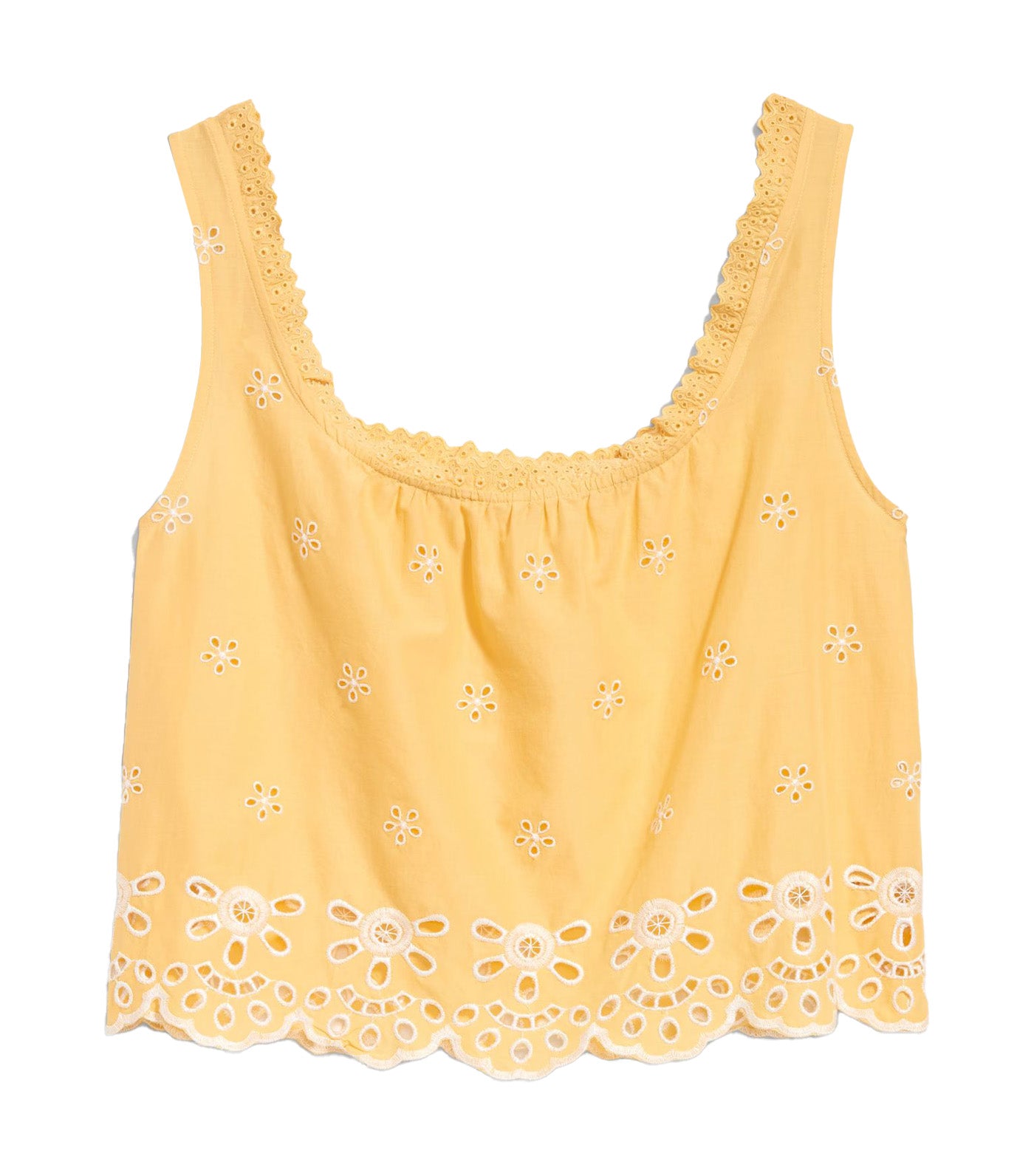 Sleeveless Eyelet Top for Women
