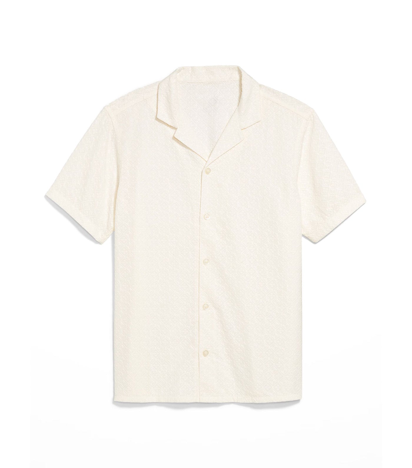 Short-Sleeve Camp Shirt for Men